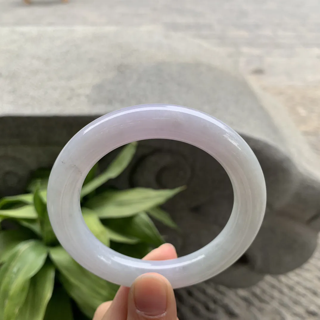 圈口56-11 【油紫圆条手镯】圆条56 57可戴