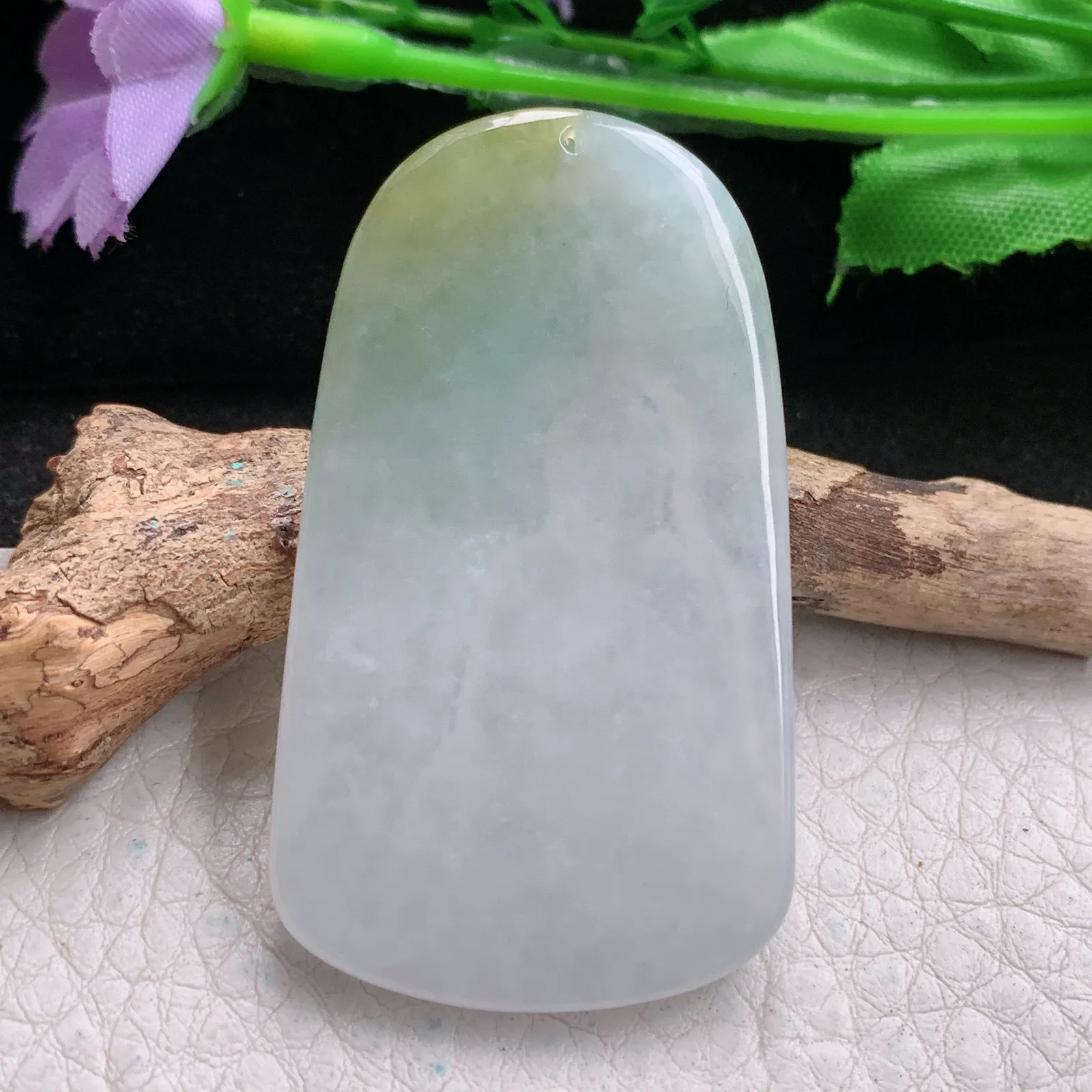 yn实拍50.8*29.3*5.3缅甸翡翠精雕俏黄翡双彩大日如来佛祖玉吊坠