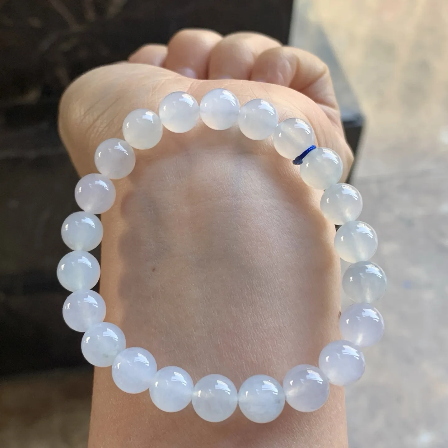 冰种手串^_^清新 尺寸8.5