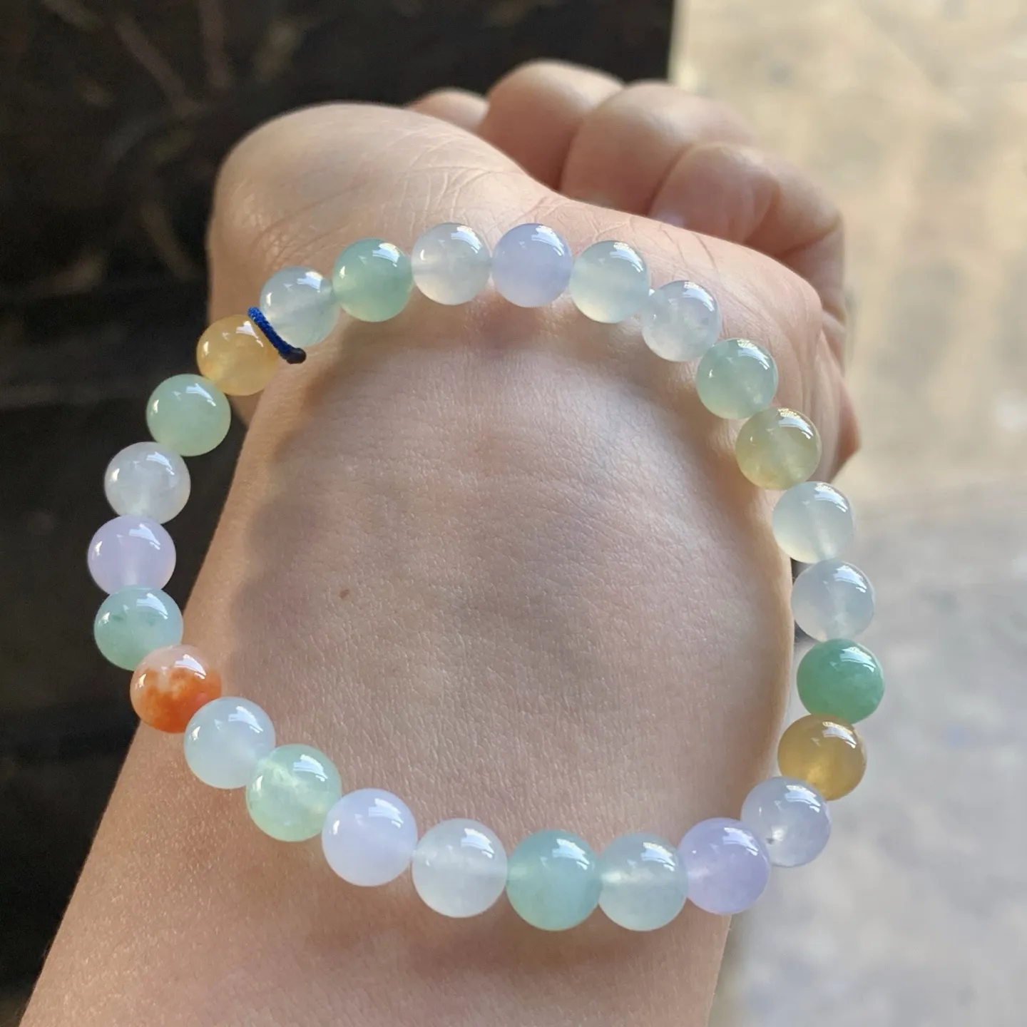 冰手串^_^清新 水润 尺寸7