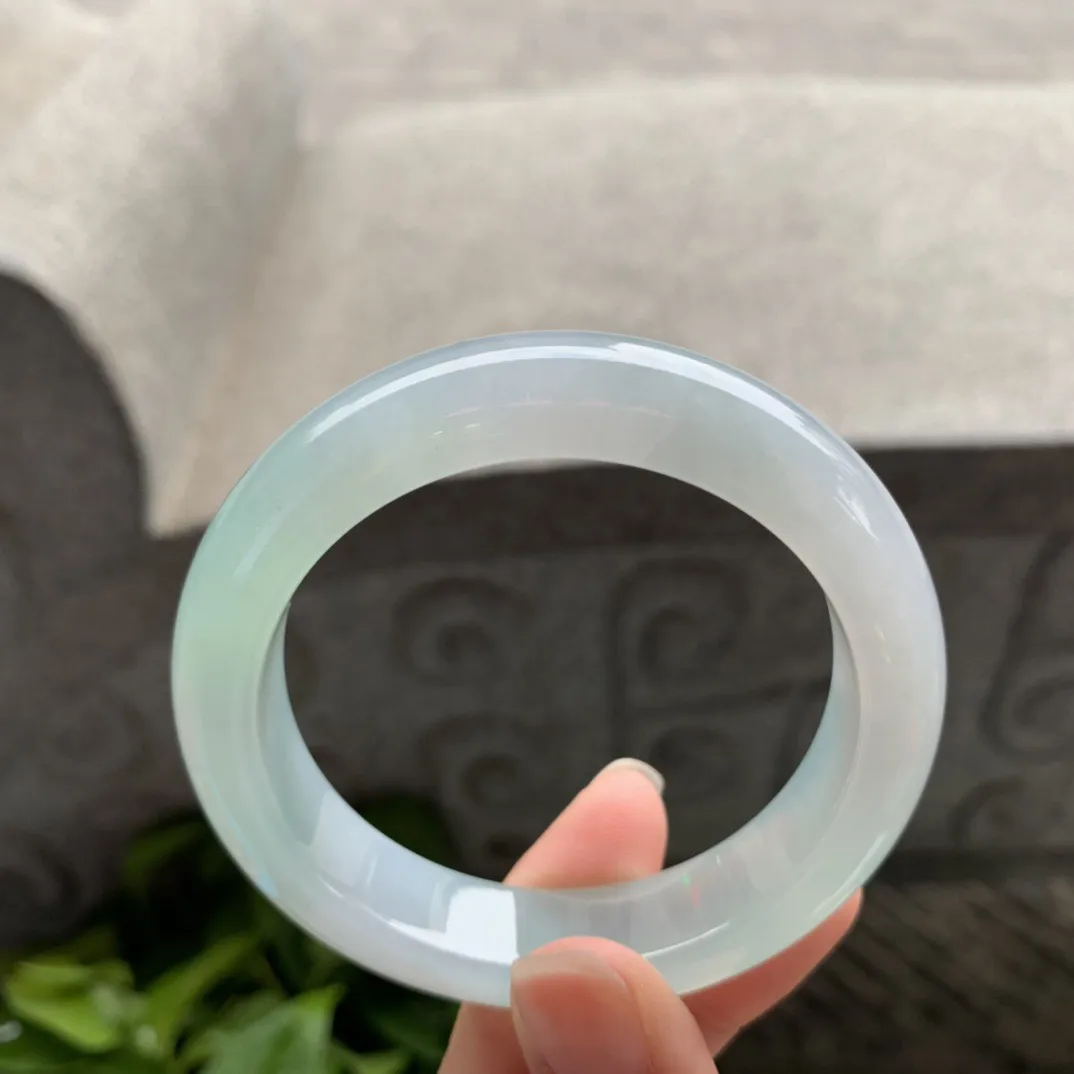 小圈口 52.7-12.8-8.8【冰晴圈口正圈手镯】正圈52 53可戴