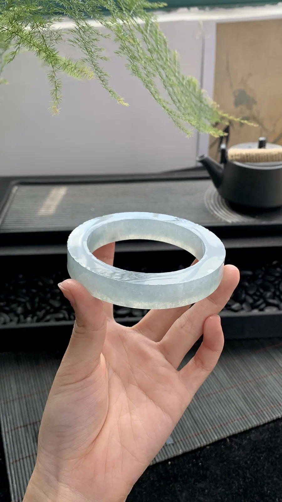 🩵【冰蓝镯胚】