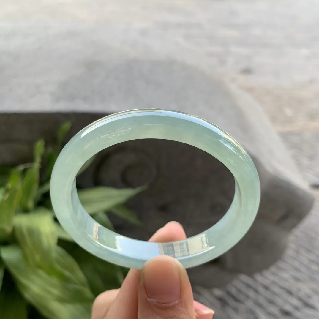 圈口 54-46.2-11.1-7.1【冰晴水贵妃手镯】贵妃54 58可戴