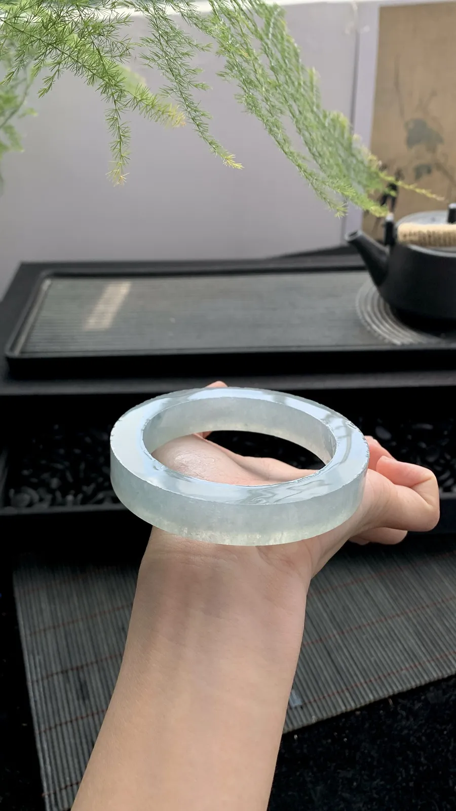 🩵【冰蓝镯胚】