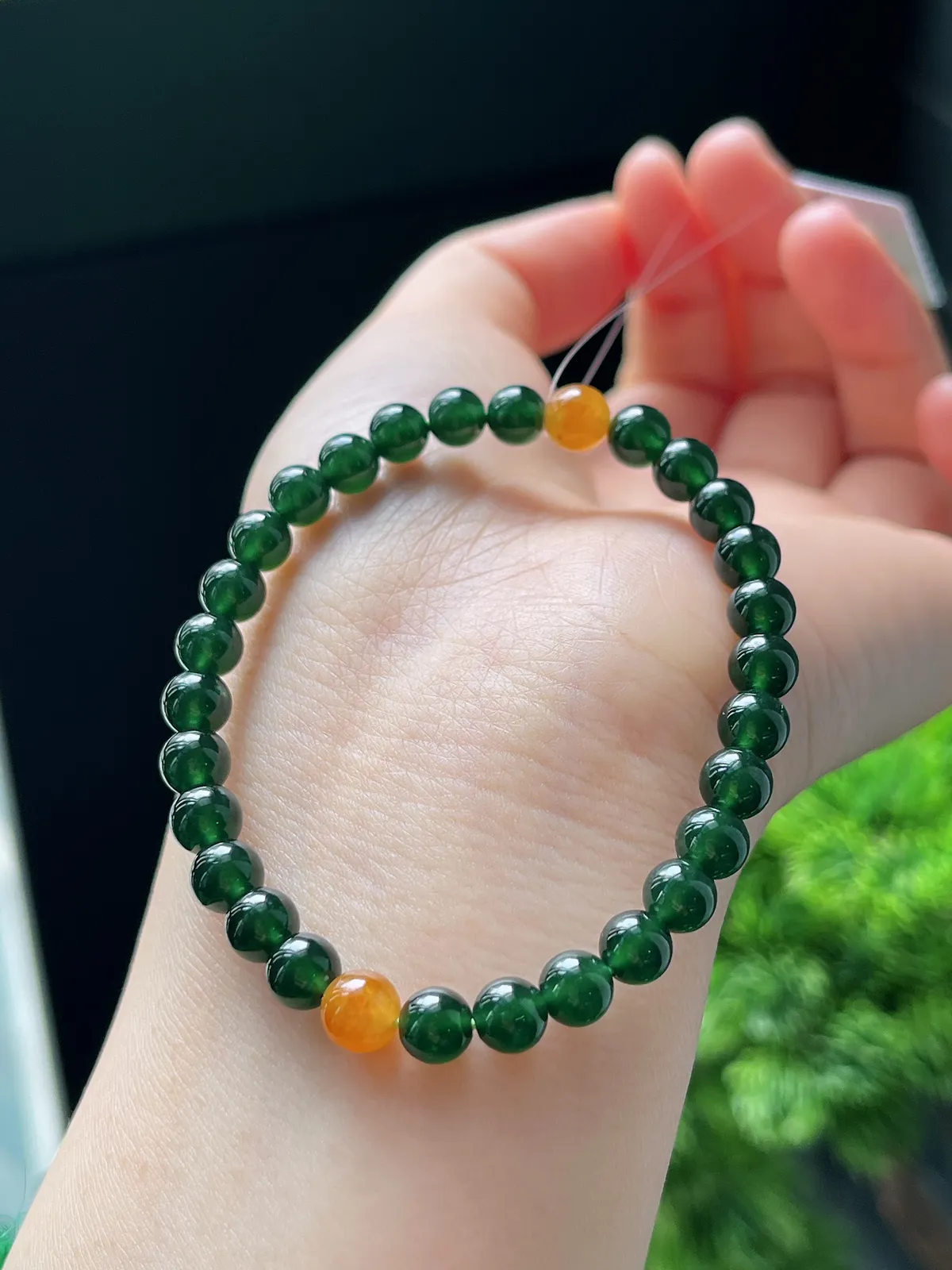 【星河系列】翡翠珠串6mm