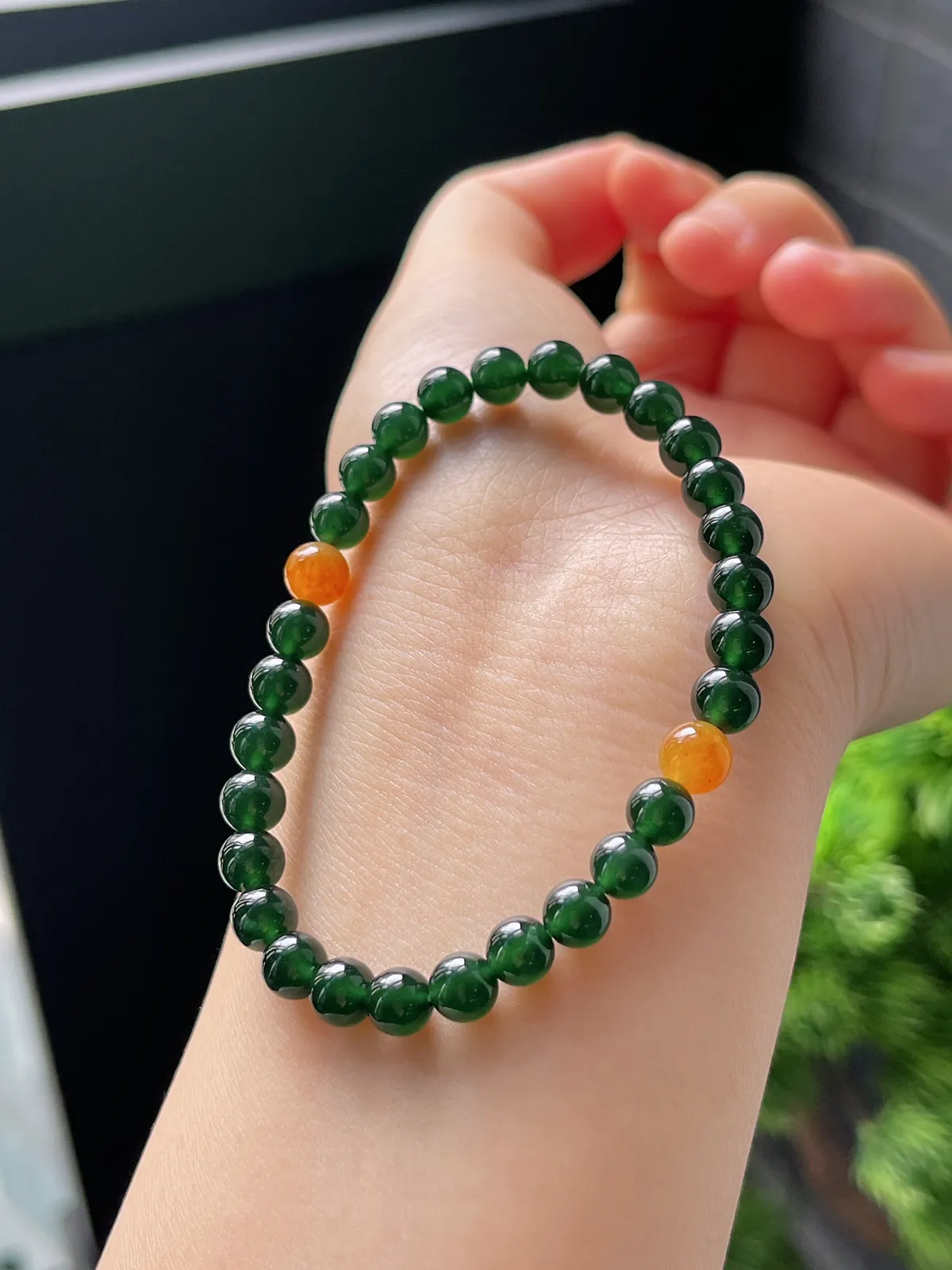 【星河系列】翡翠珠串6mm