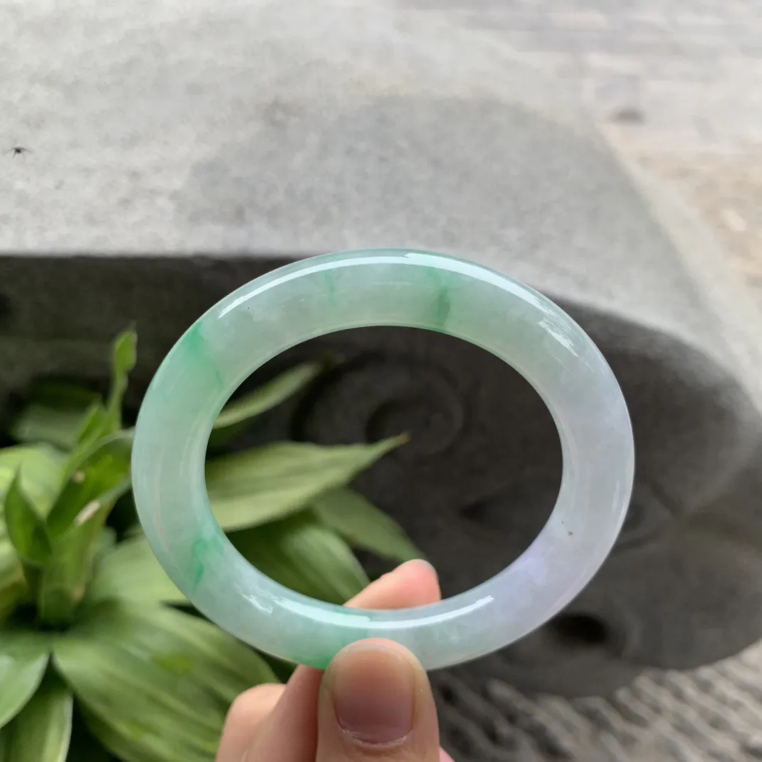 小圈口 53-10.2【春彩圆条手镯】圆条53 54可戴