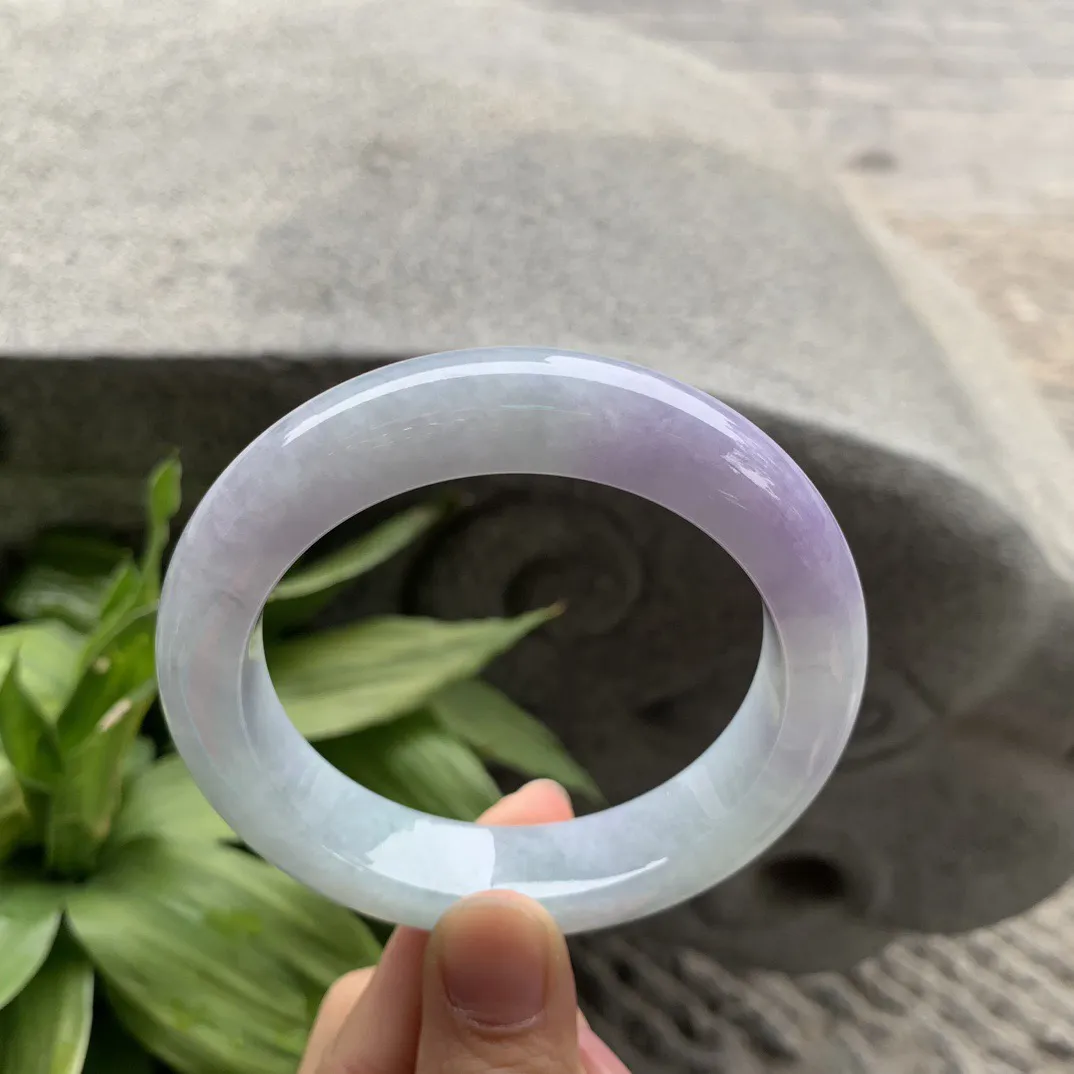 大圈口 58.2-13.8-10.5【紫罗兰正圈手镯】正圈58 59可戴