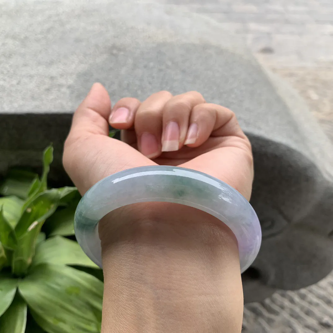 圈口55.2-13-9 【春彩正圈手镯】正圈55 56可戴