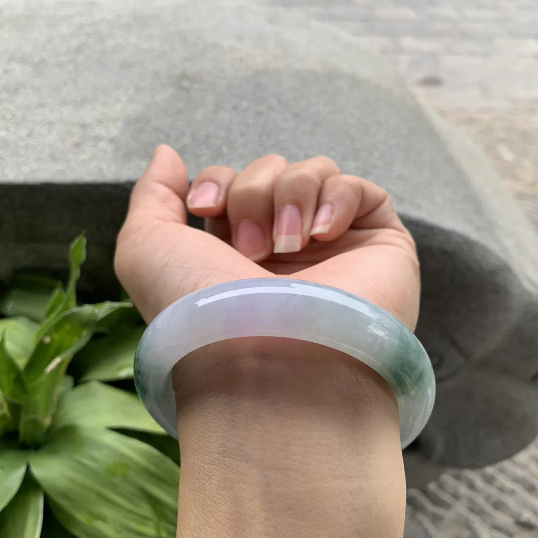 圈口55.2-13-9 【春彩正圈手镯】正圈55 56可戴