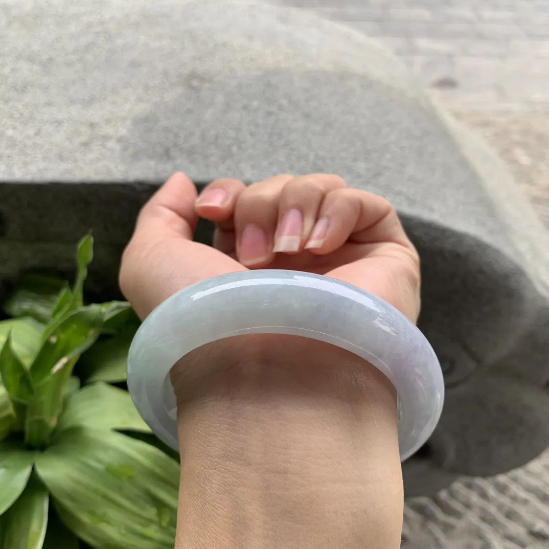 大圈口 58.2-13.8-10.5【紫罗兰正圈手镯】正圈58 59可戴