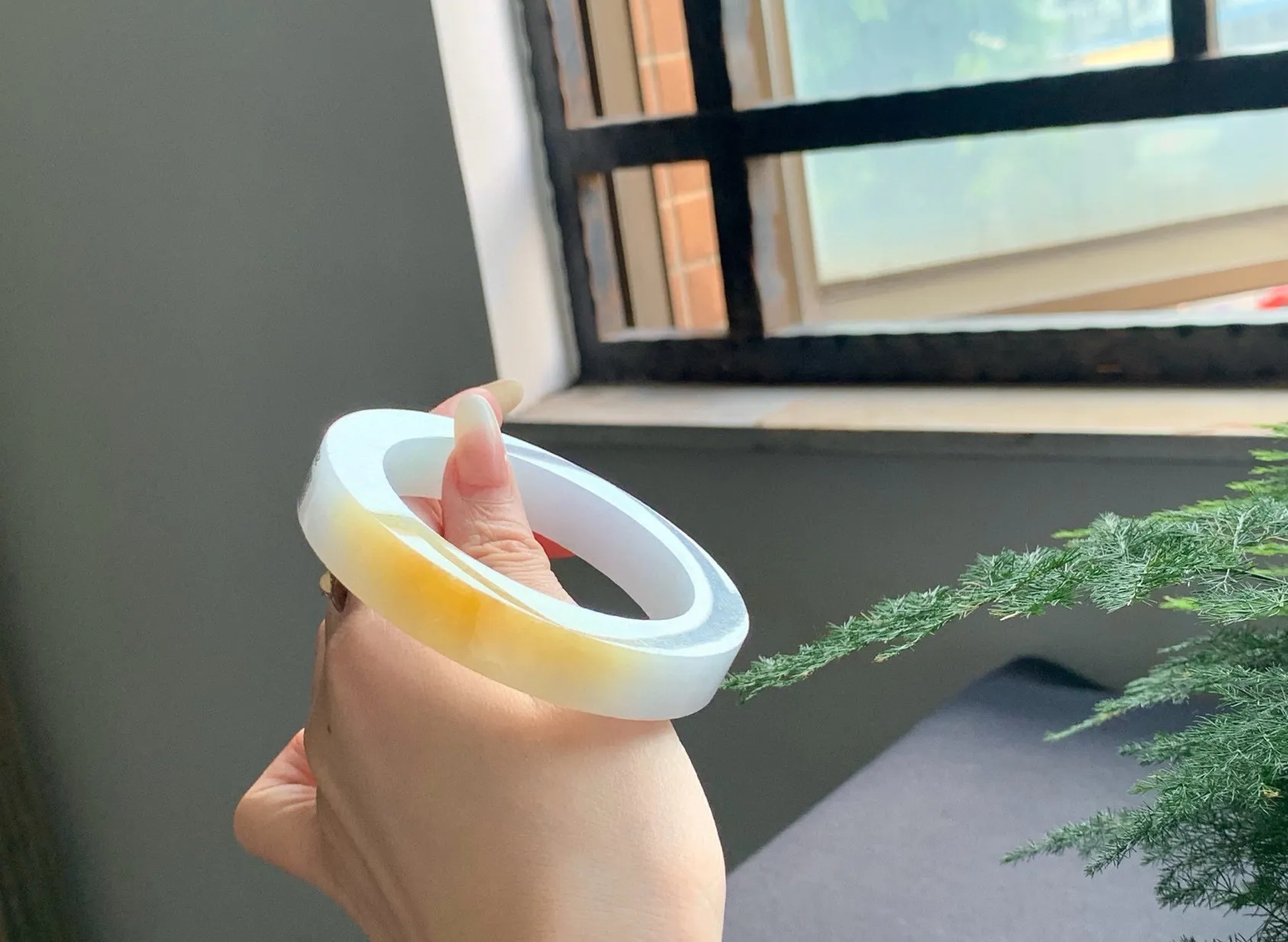 【冰黄翡半山水】ZX29-2-01