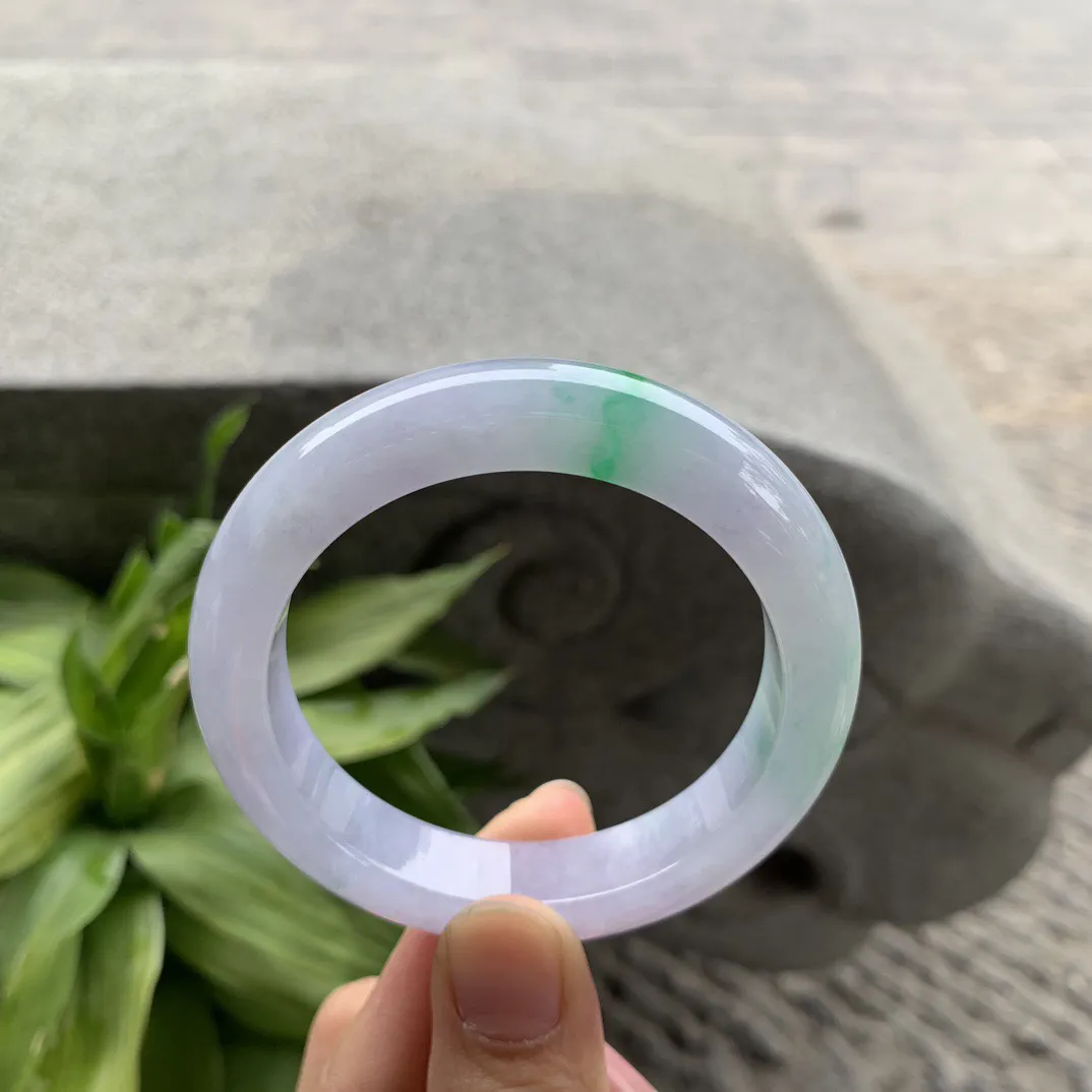 小圈口 52.7-12.2-9.2【冰春彩正圈手镯】正圈52 53可戴