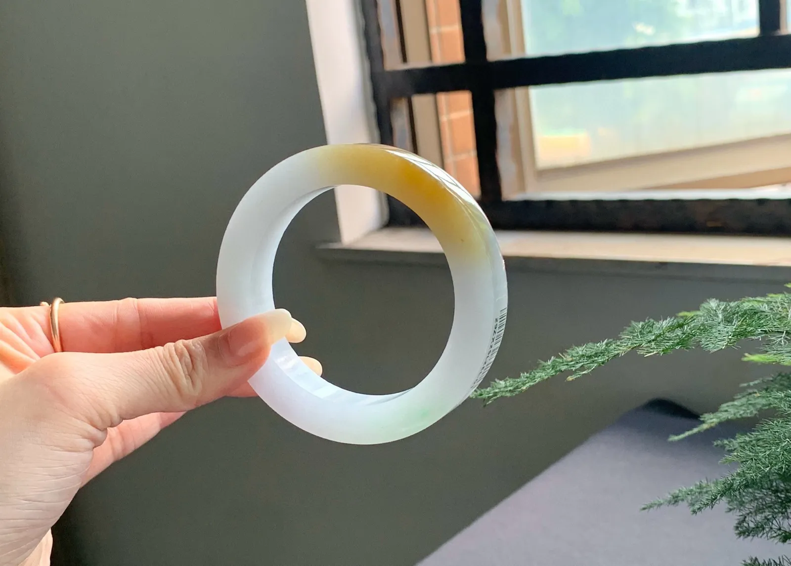 【冰黄翡半山水】ZX29-2-01