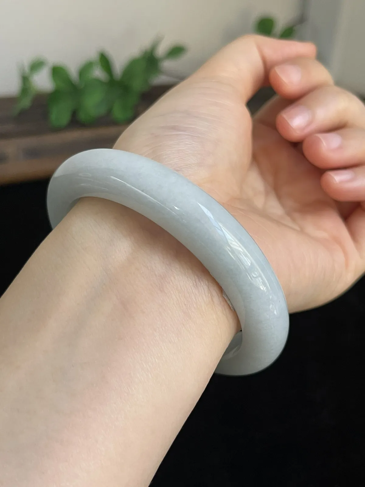 正圈59.5圈口，翡翠手镯