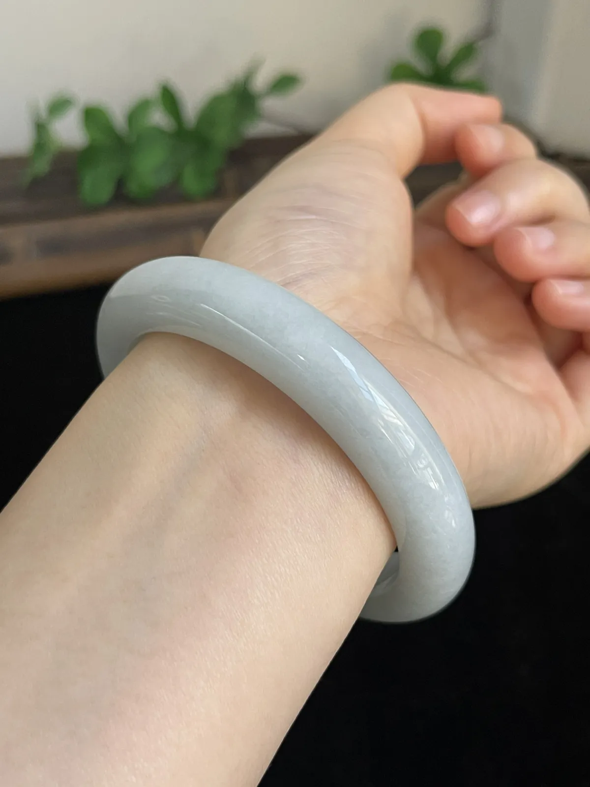 正圈59.5圈口，翡翠手镯