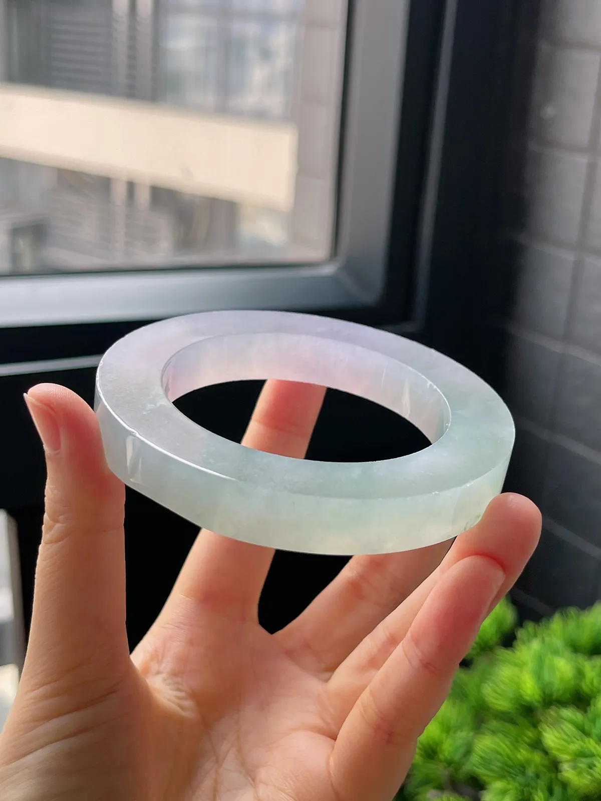 翡翠毛坯，⭕️正圈最大做63.5，圆条最大做59.5；最小做55