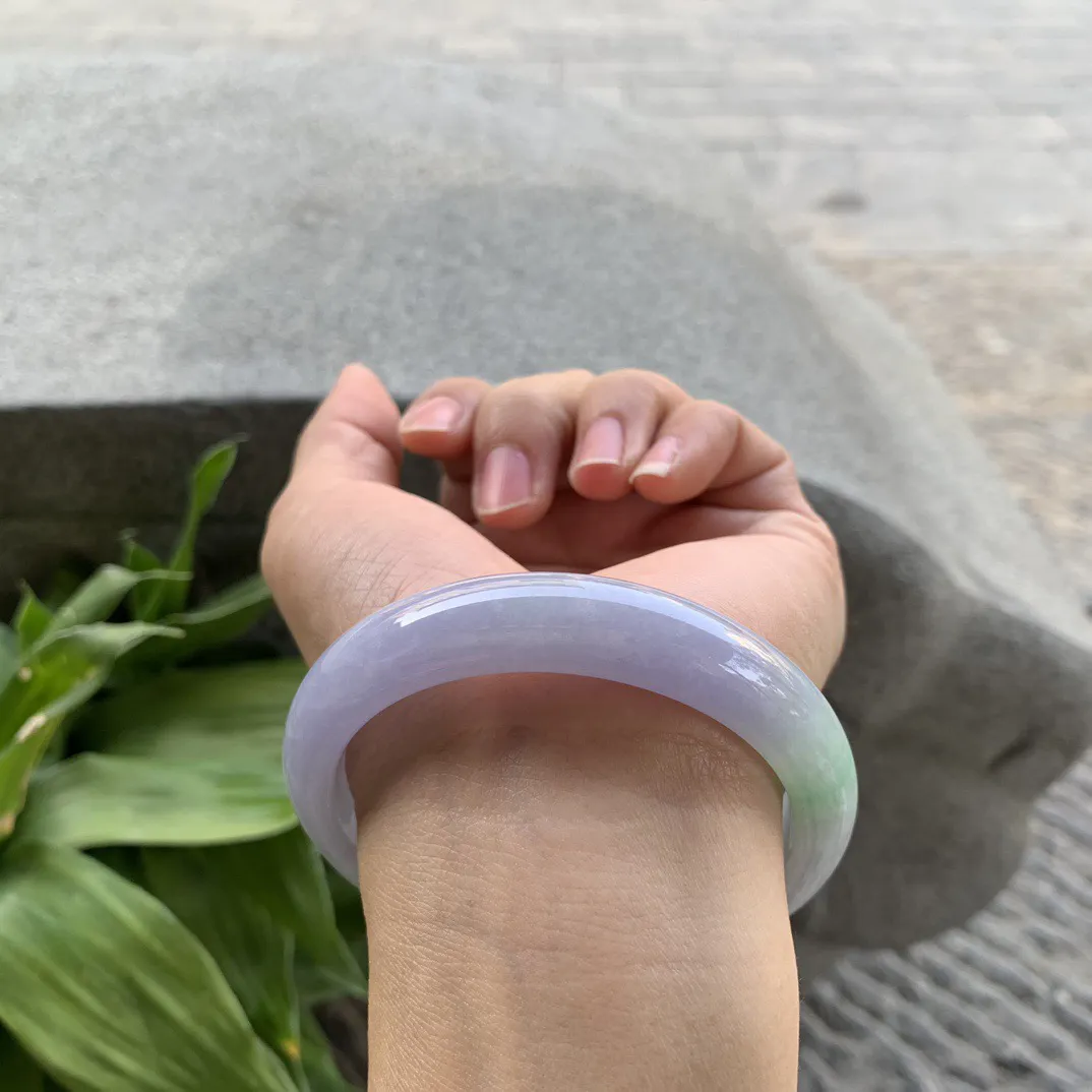 圈口 57.5-12-7.8【春彩正圈手镯】正圈57 58可戴