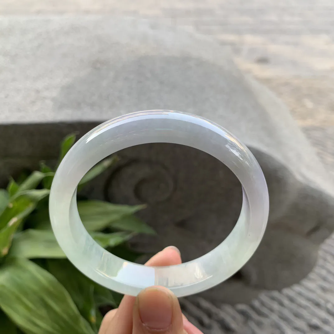 大圈口60.6-13.8-7.8 【冰春彩正圈手镯】正圈60 61可戴