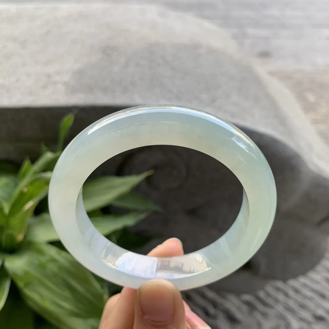 圈口55.7-11.9-9.9 【冰晴正圈手镯】正圈55 56可戴