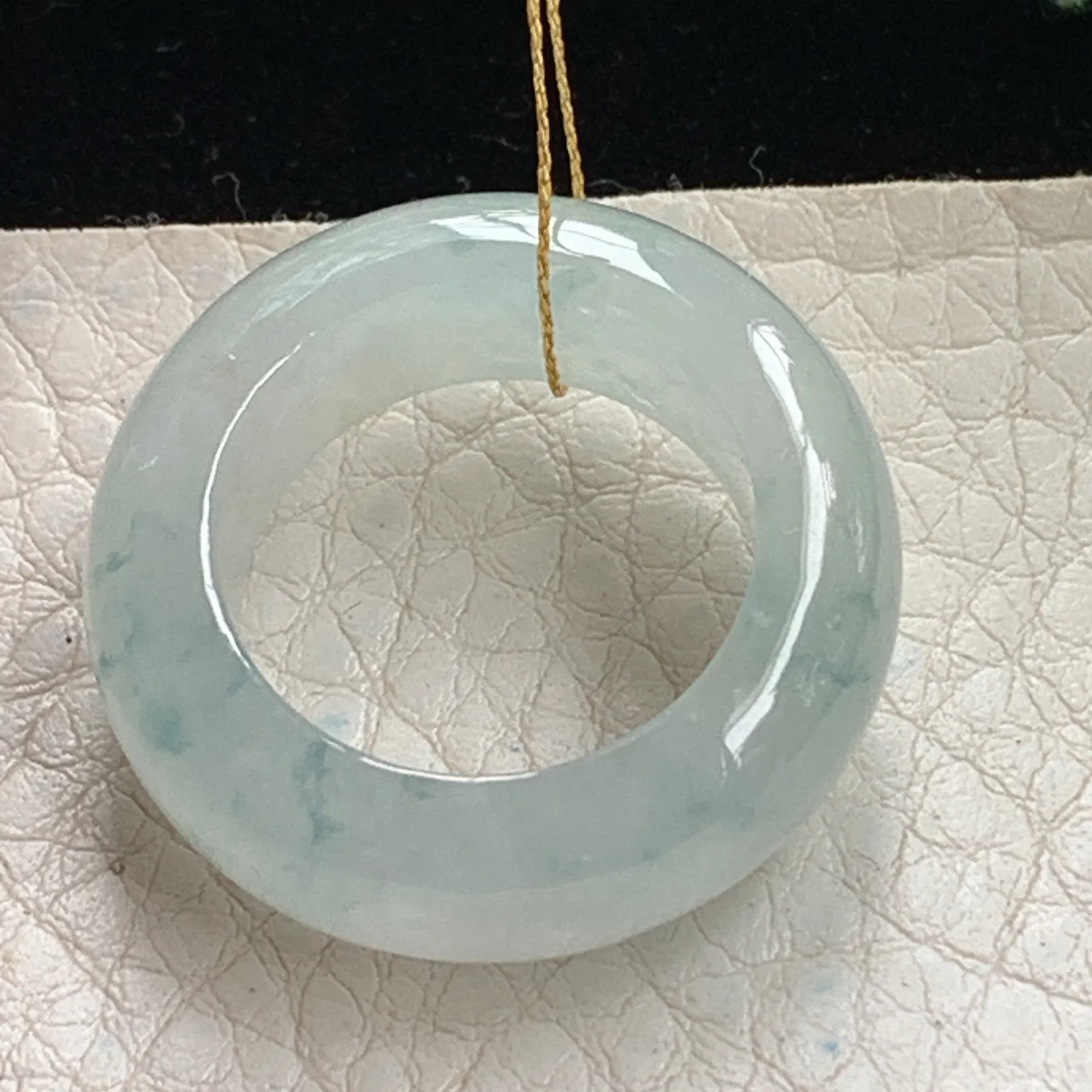 ws实拍18.5*8.2*5缅甸翡翠精雕冰爽飘花18.5mm内径指环 玉戒指