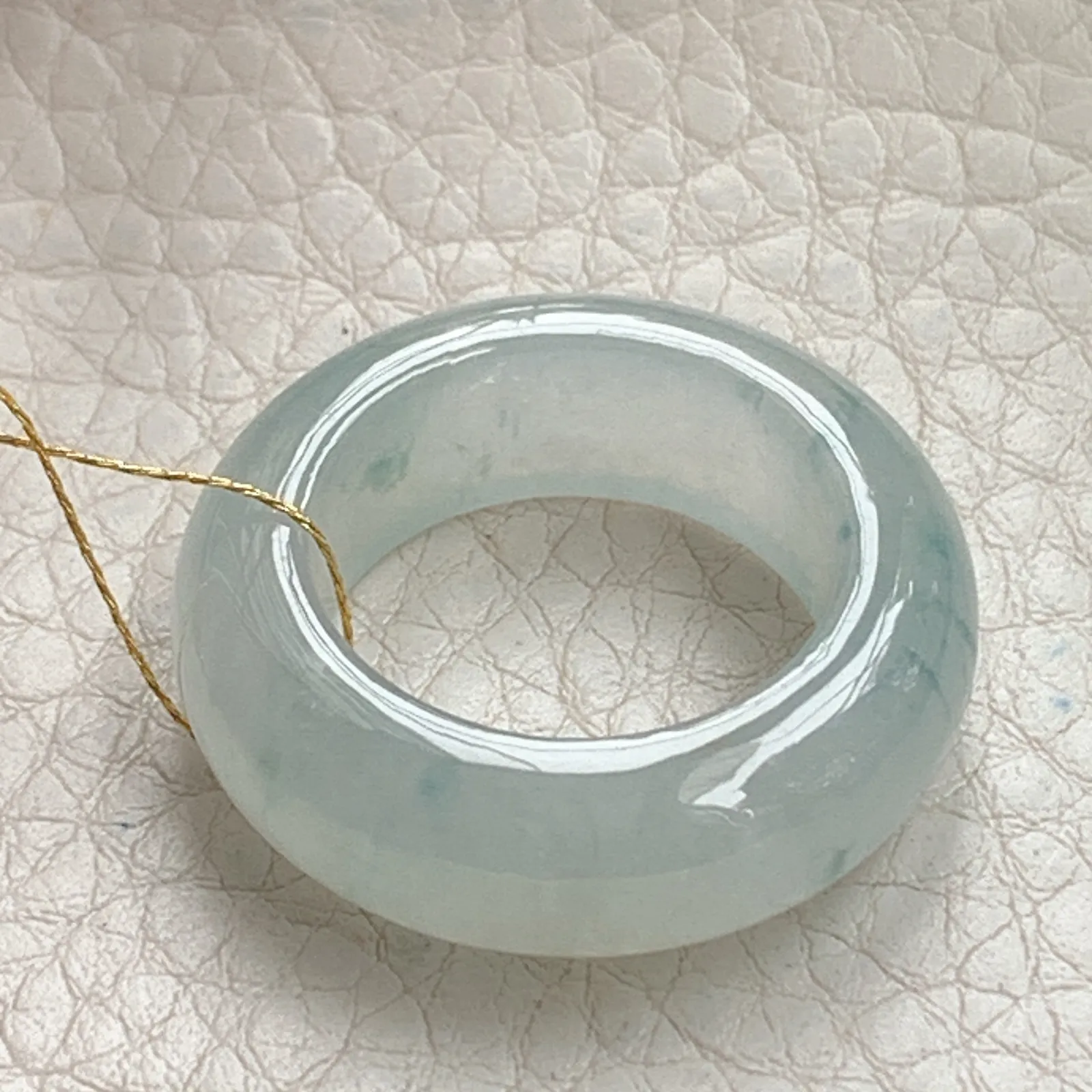 ws实拍18.5*8.2*5缅甸翡翠精雕冰爽飘花18.5mm内径指环 玉戒指