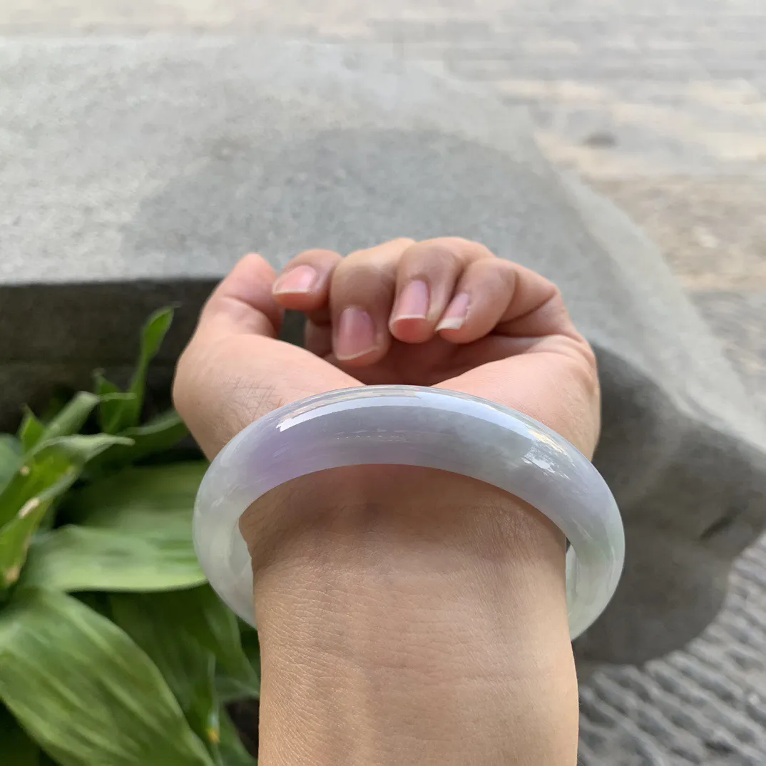 大圈口60.6-13.8-7.8 【冰春彩正圈手镯】正圈60 61可戴