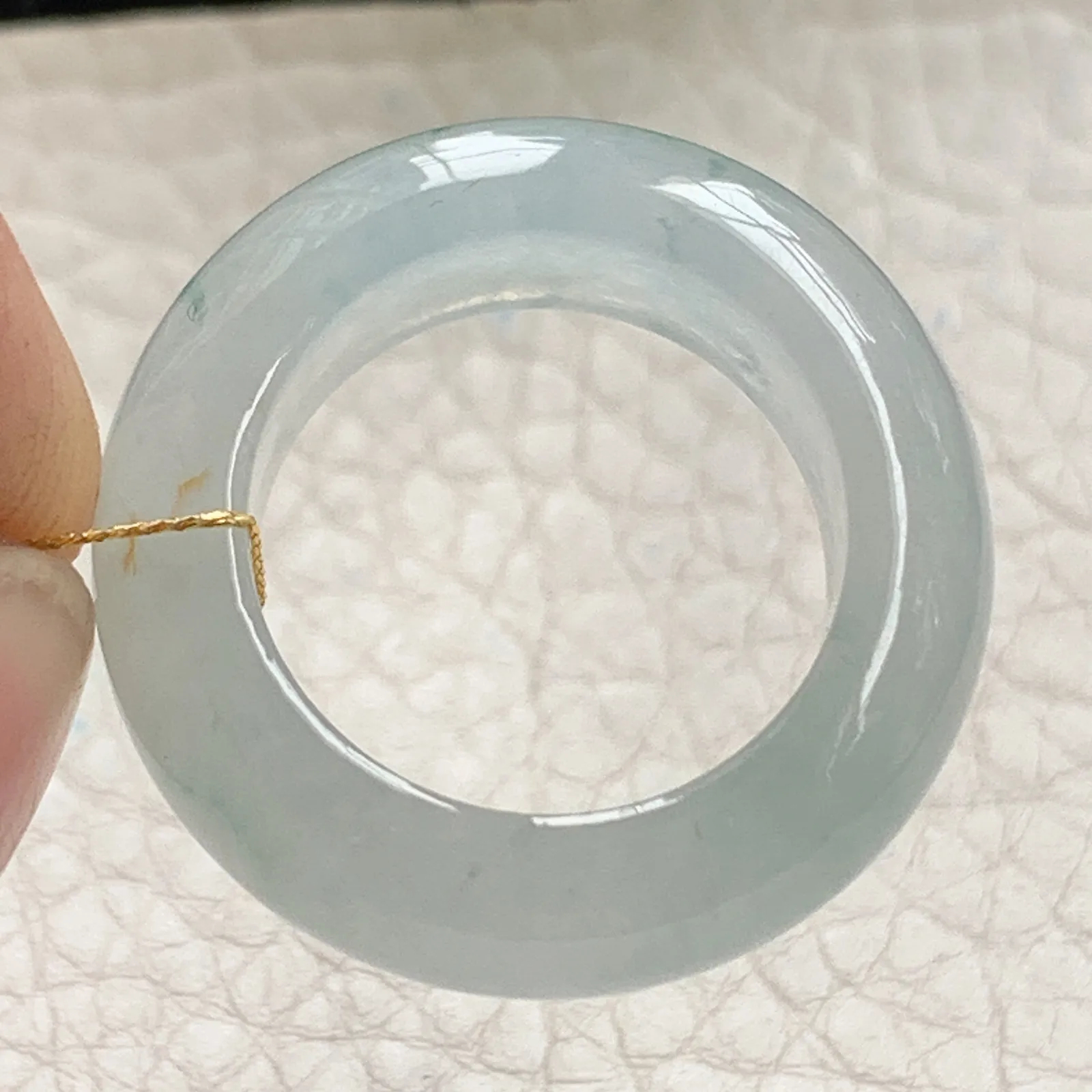 ws实拍18.5*8.2*5缅甸翡翠精雕冰爽飘花18.5mm内径指环 玉戒指