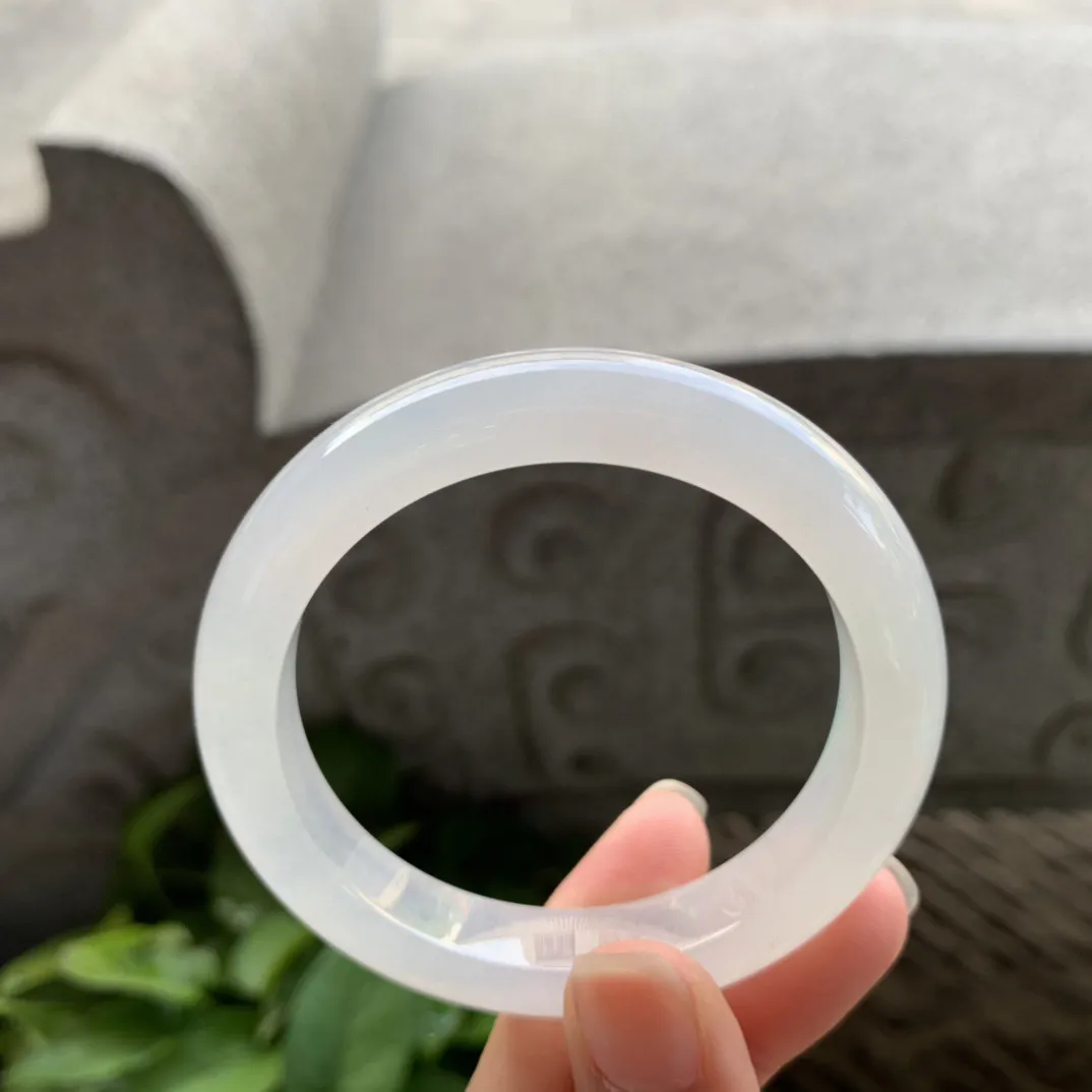 小圈口 51.8-10.6-8.5【冰种正圈手镯】正圈51 52可戴