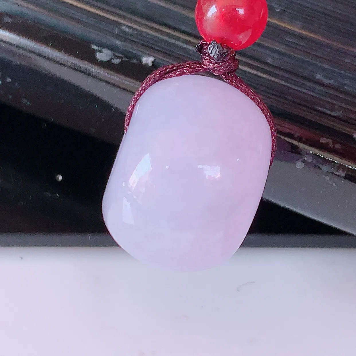 自然光实拍，冰润翡翠路路通吊坠，寓意好运连连，路路畅通，经典款式，财运滚滚，路路通，佩戴效果更好！#57.25