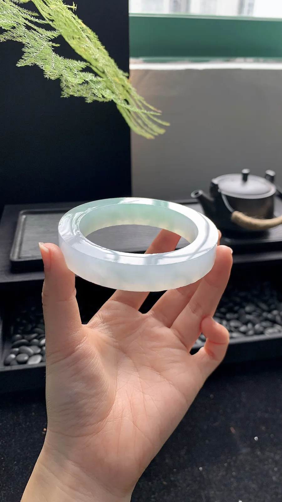 ️【冰晴绿镯胚】