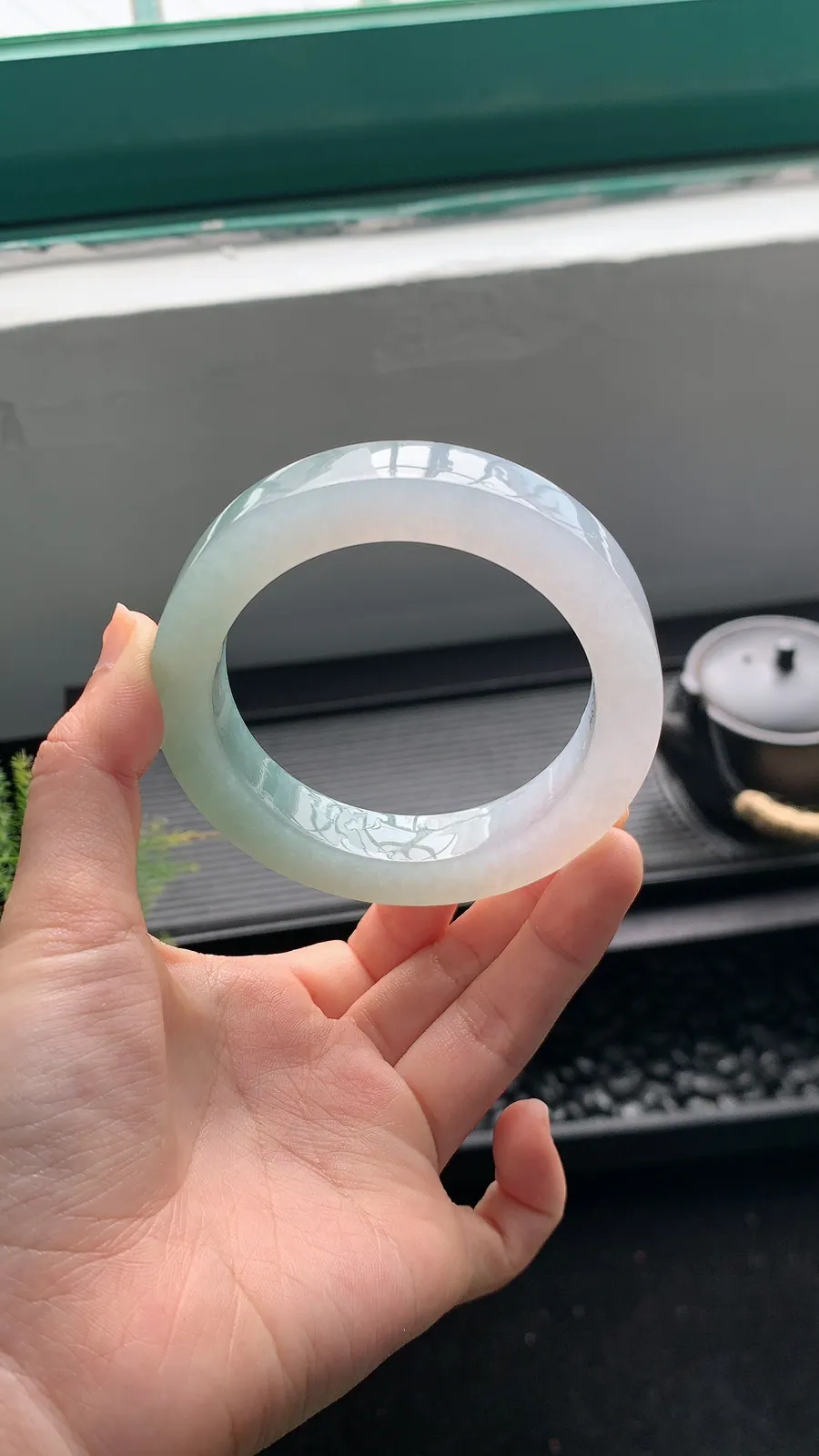 【半山水镯胚】