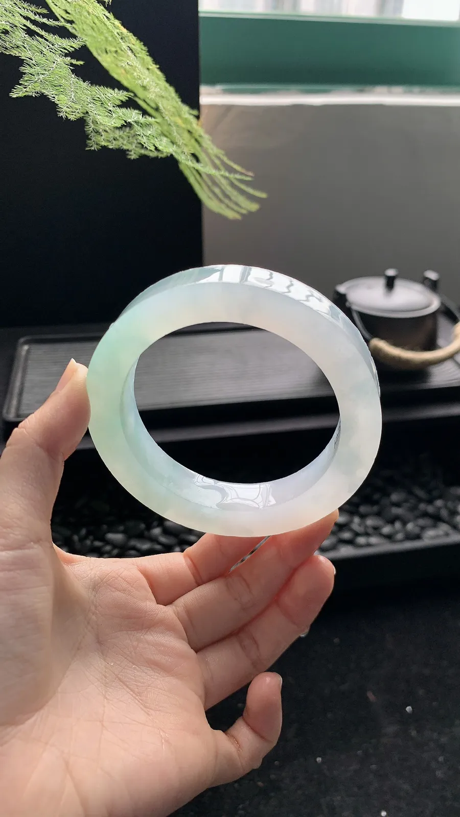 ️【冰晴绿镯胚】