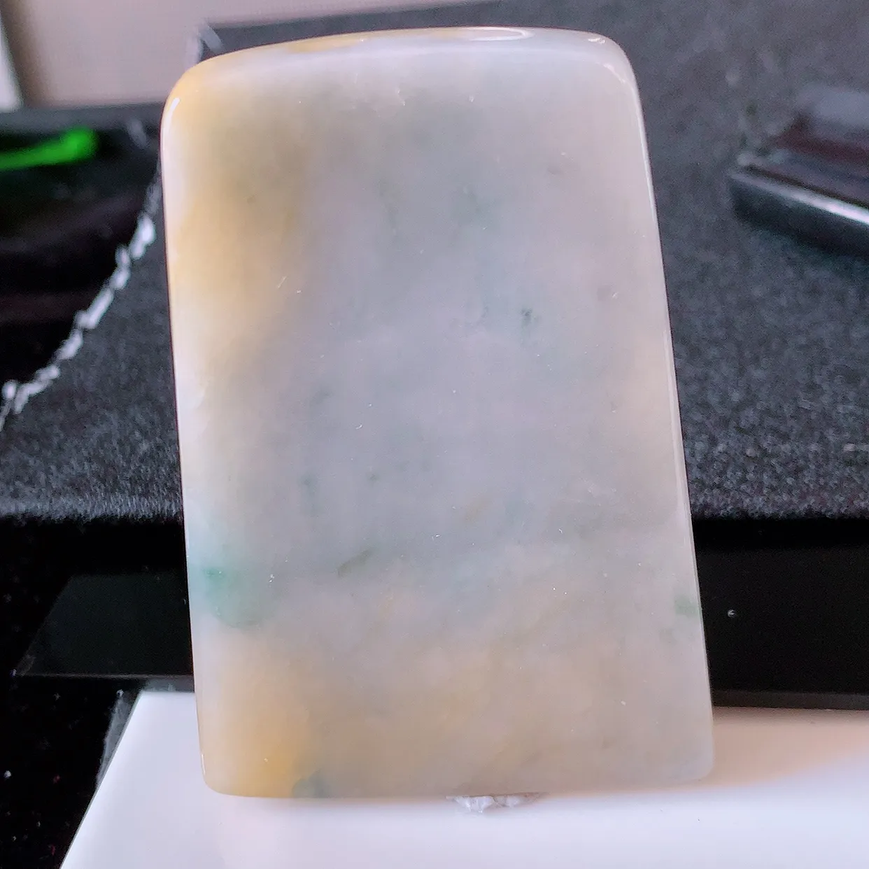 精品大日如来，冰黄加绿翡翠大日如来、佛祖，法相端庄静美，普度众生 #60.25