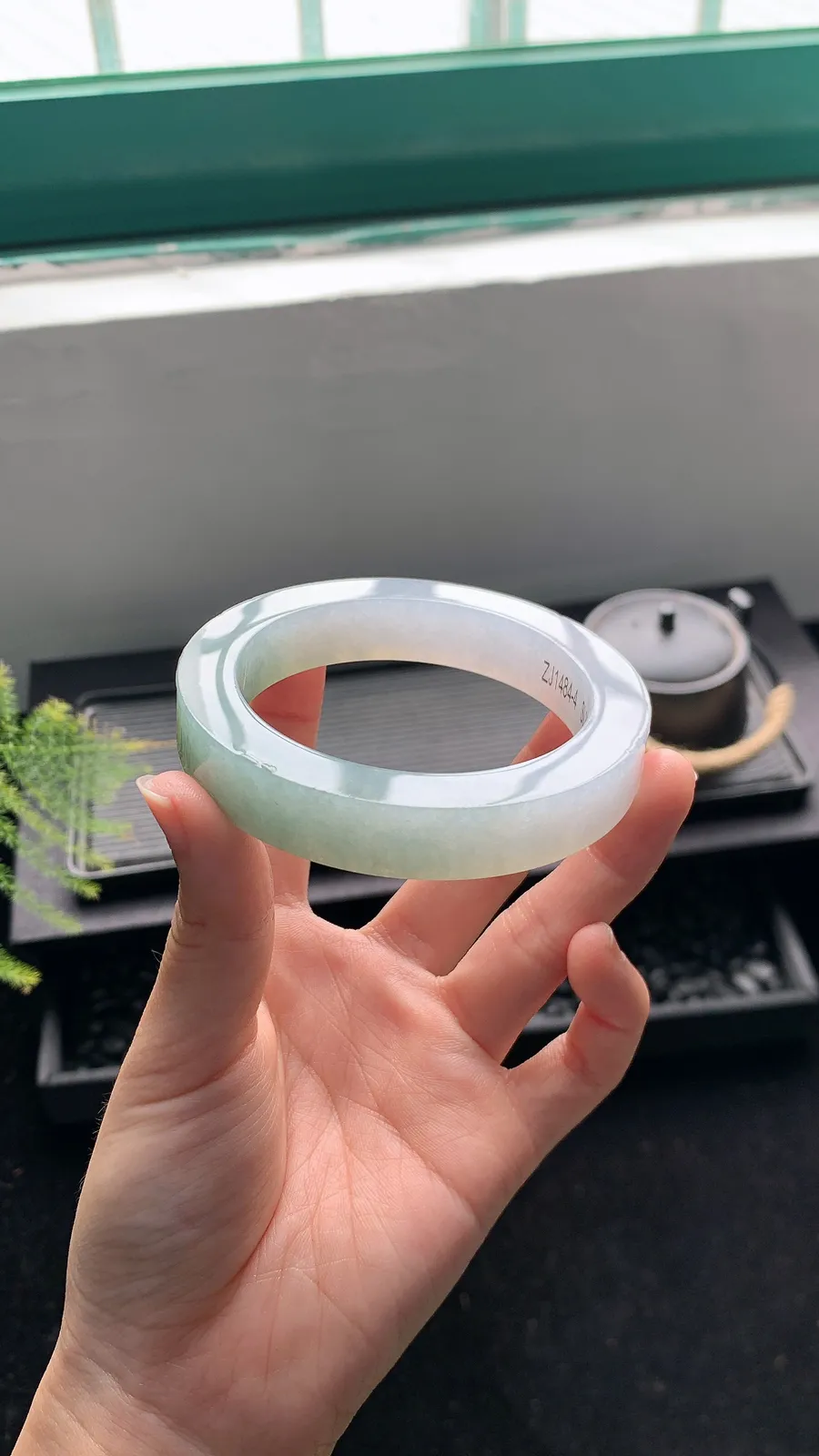 【半山水镯胚】