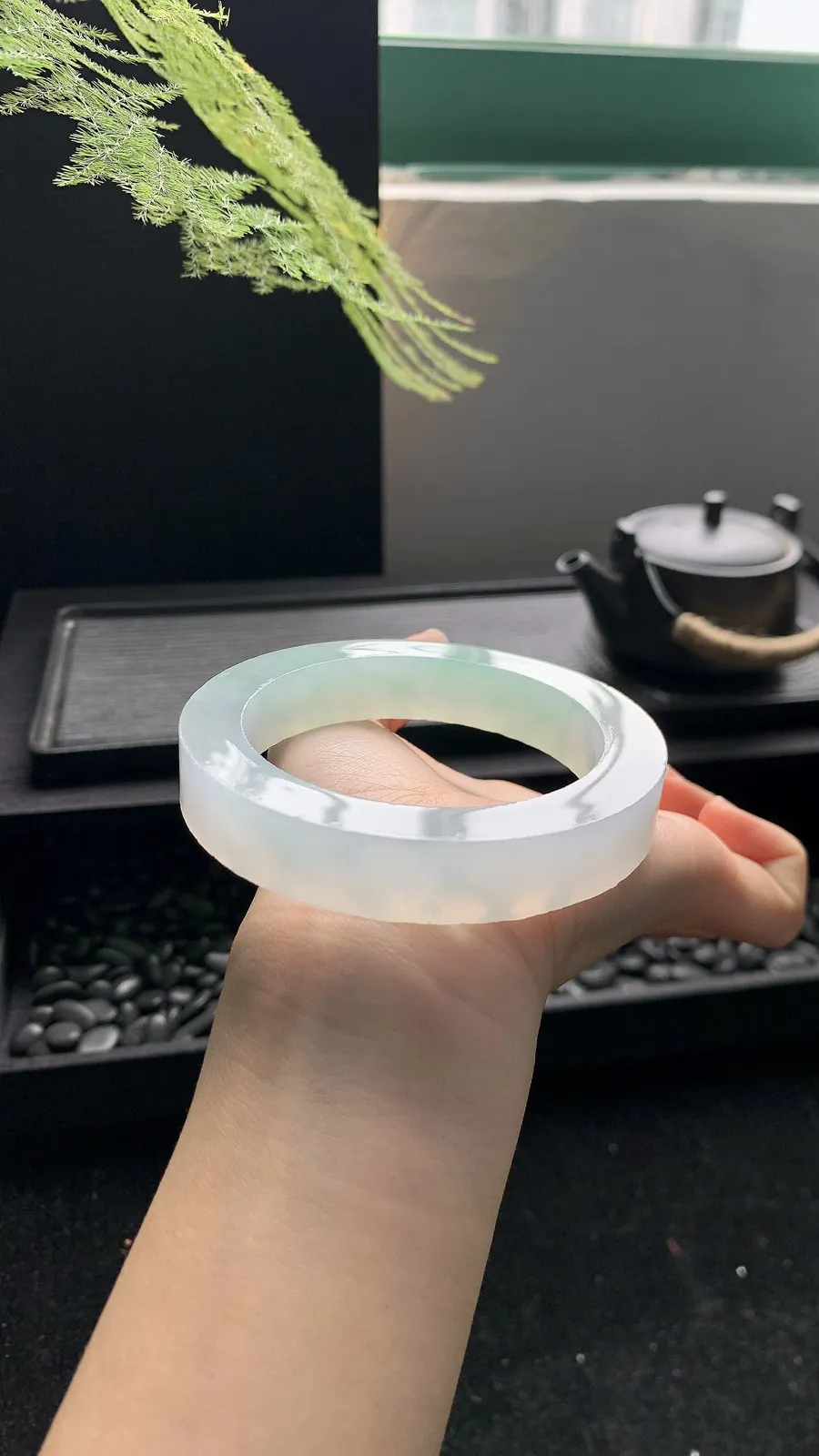 ️【冰晴绿镯胚】