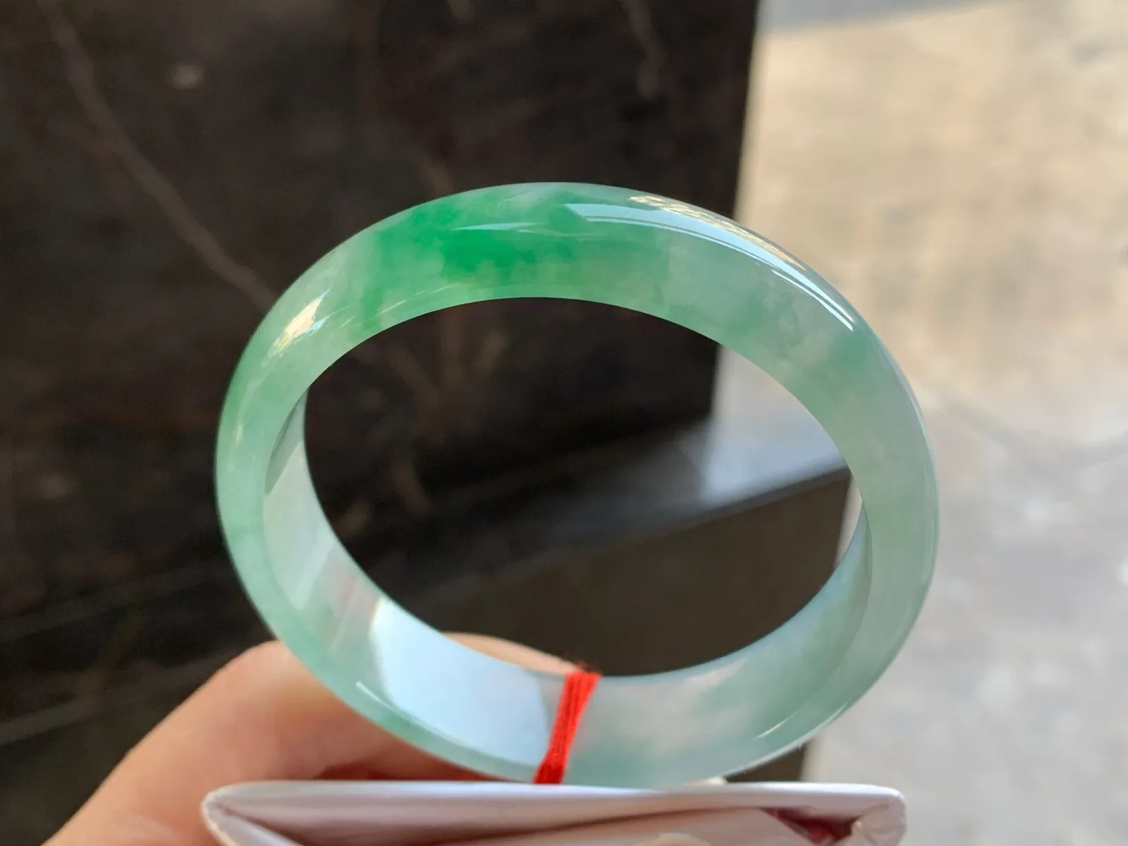 58.5-14.6-6.6

冰飘绿手镯^_^冰透 清新