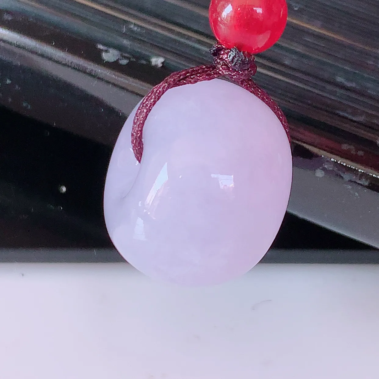 自然光实拍，冰润翡翠路路通吊坠，寓意好运连连，路路畅通，经典款式，财运滚滚，路路通，佩戴效果更好！#57.25