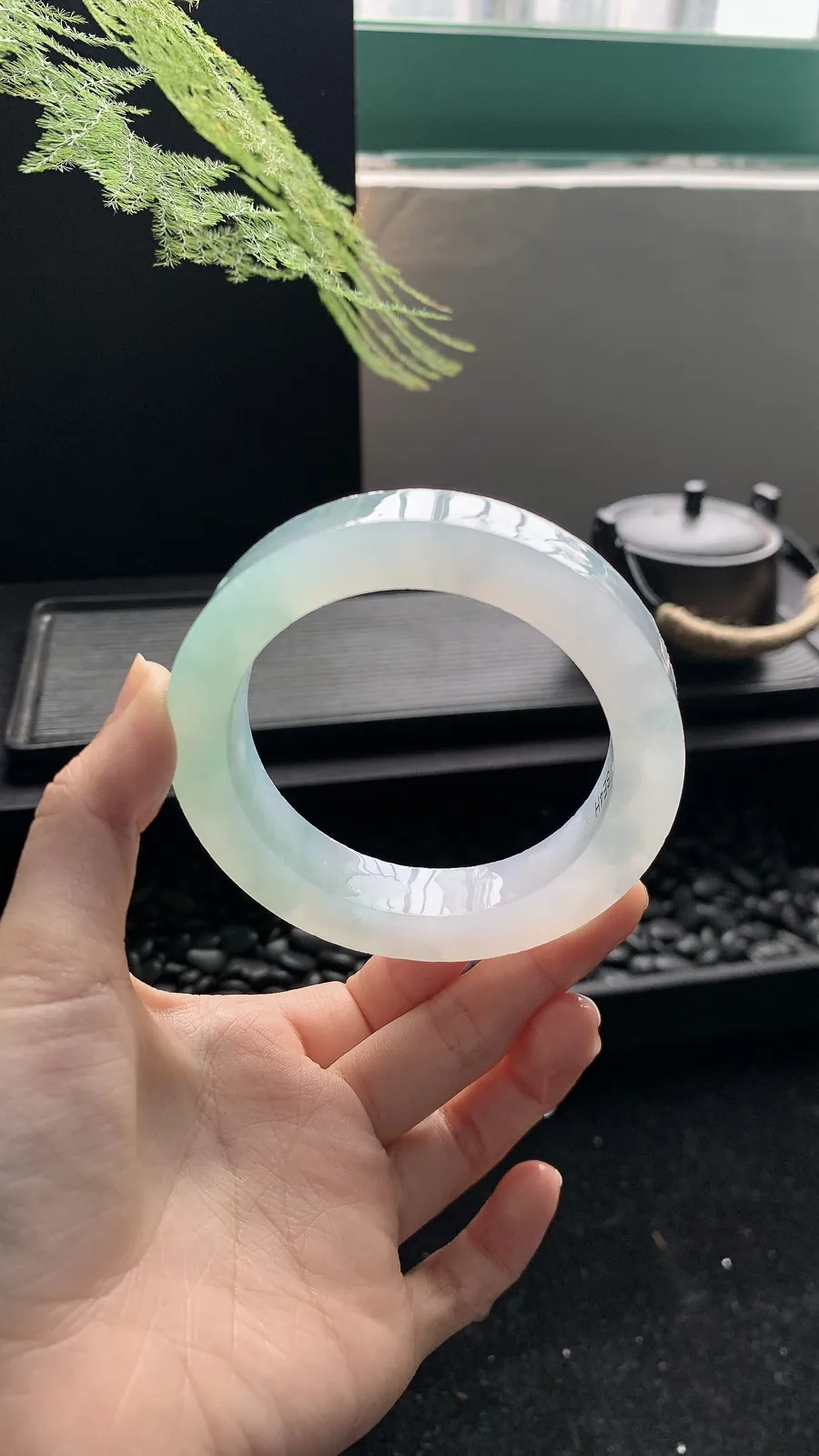 ️【冰晴绿镯胚】