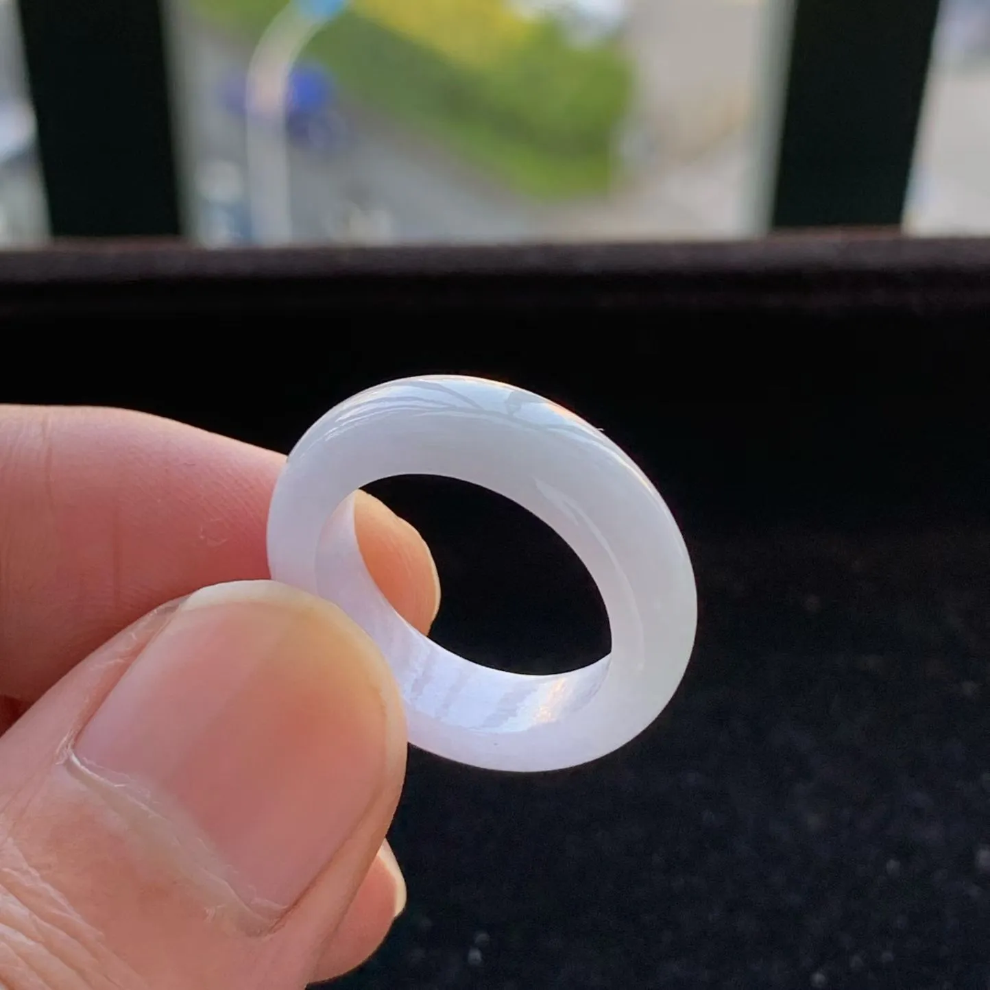 A货天然翡翠冰糯种粉紫罗兰戒指14号重量4.24
2月1日