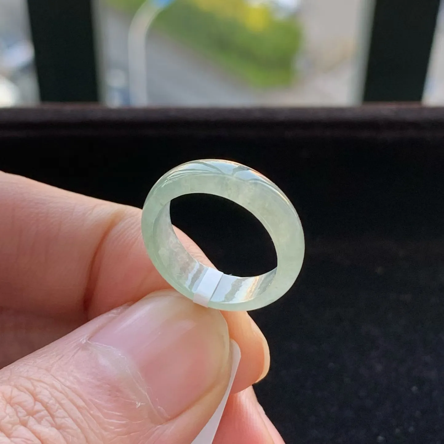 A货天然翡翠冰糯种底色戒指11号重量2.28
2月1日