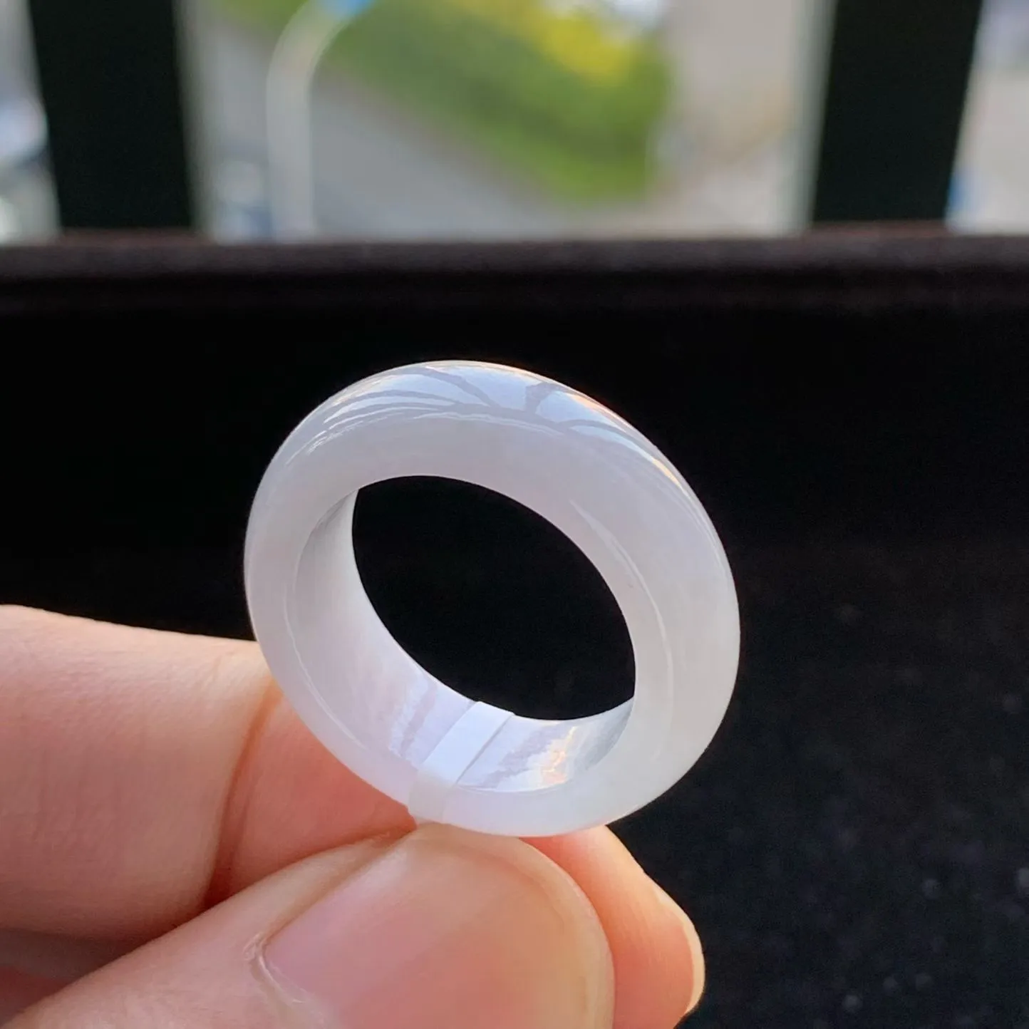 A货天然翡翠冰糯种粉紫戒指16-17号重量5.74
2月1日