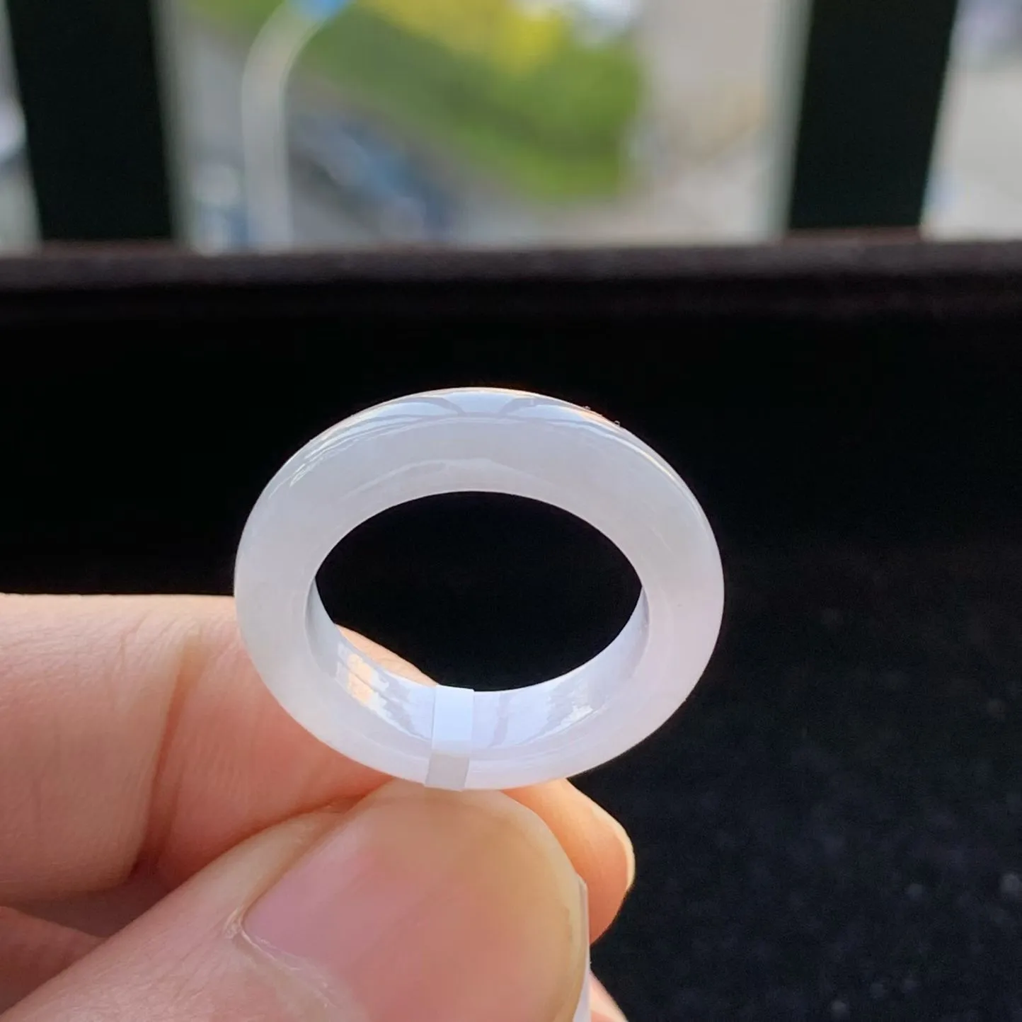 A货天然翡翠冰糯种粉紫罗兰戒指13号重量3.86
2月1日