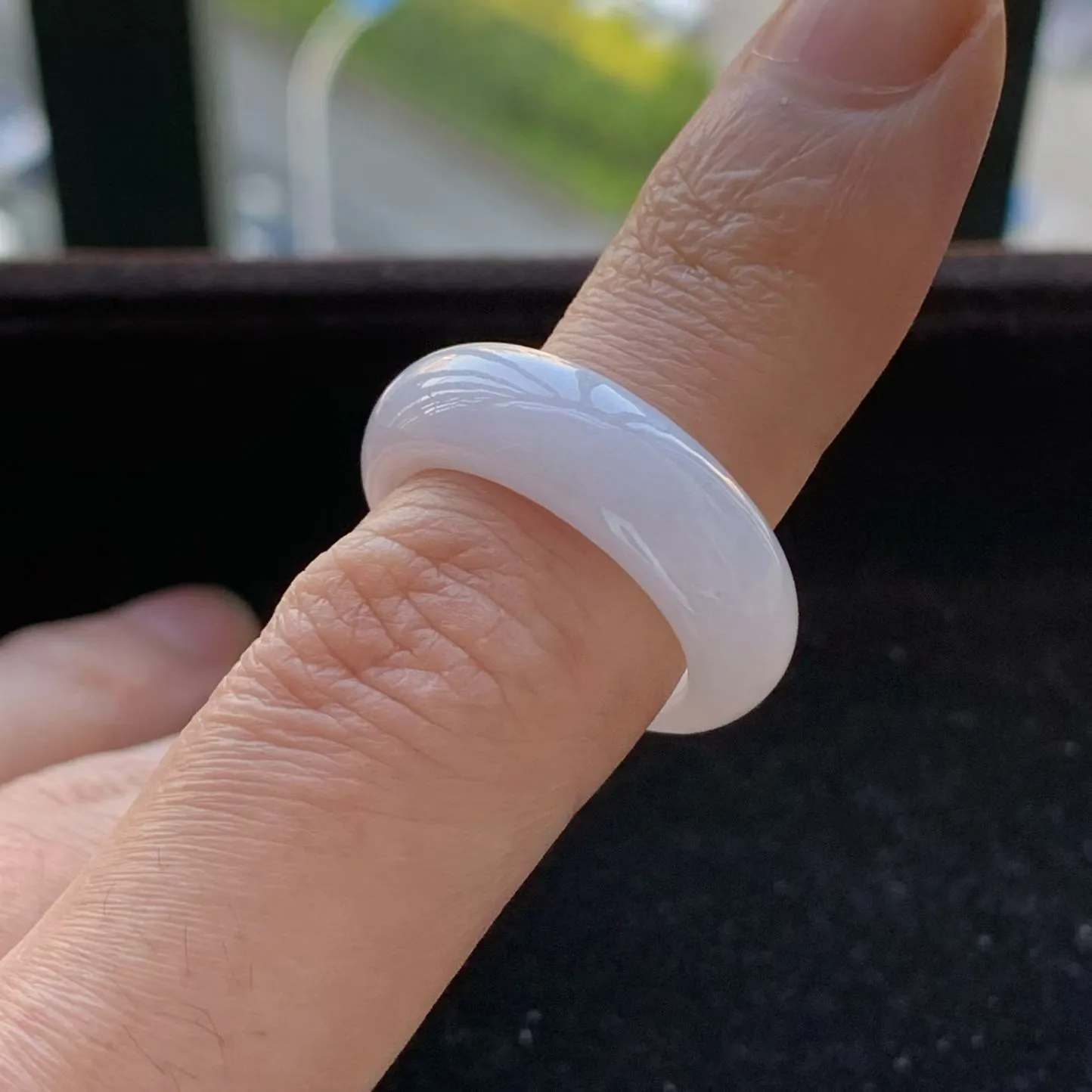 A货天然翡翠冰糯种粉紫戒指16-17号重量5.74
2月1日