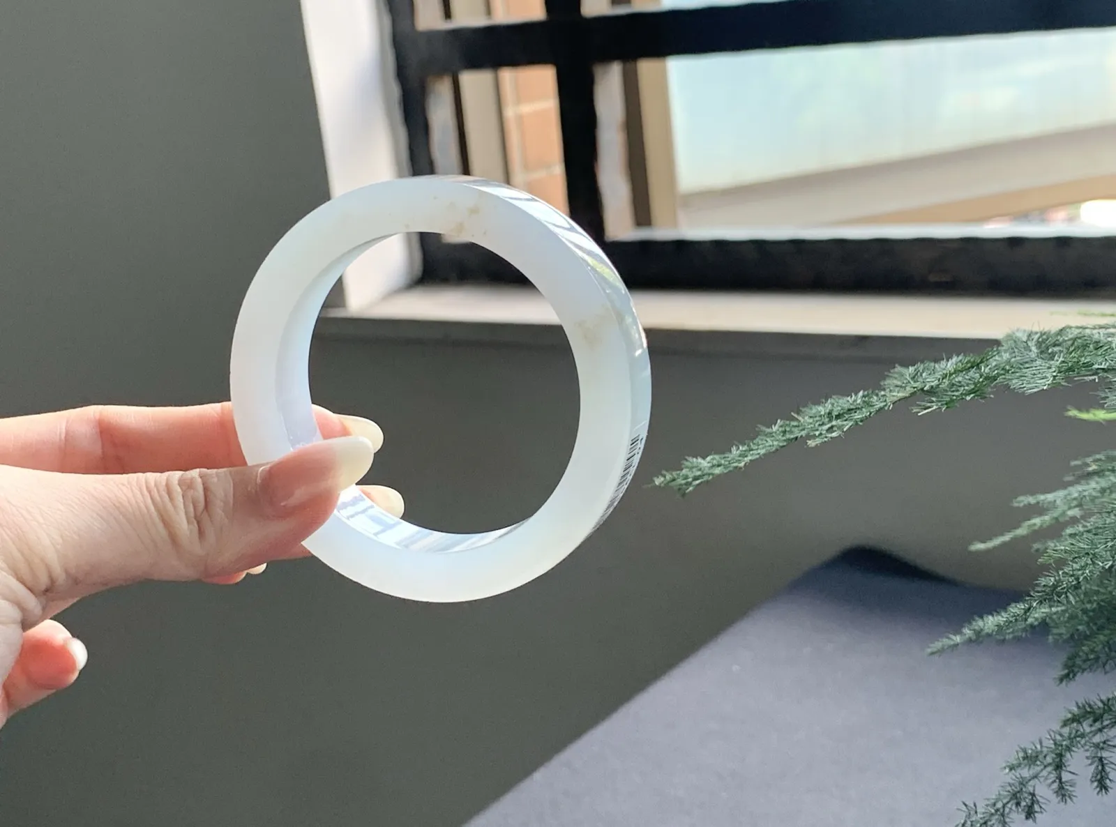 【冰白月光洒金】