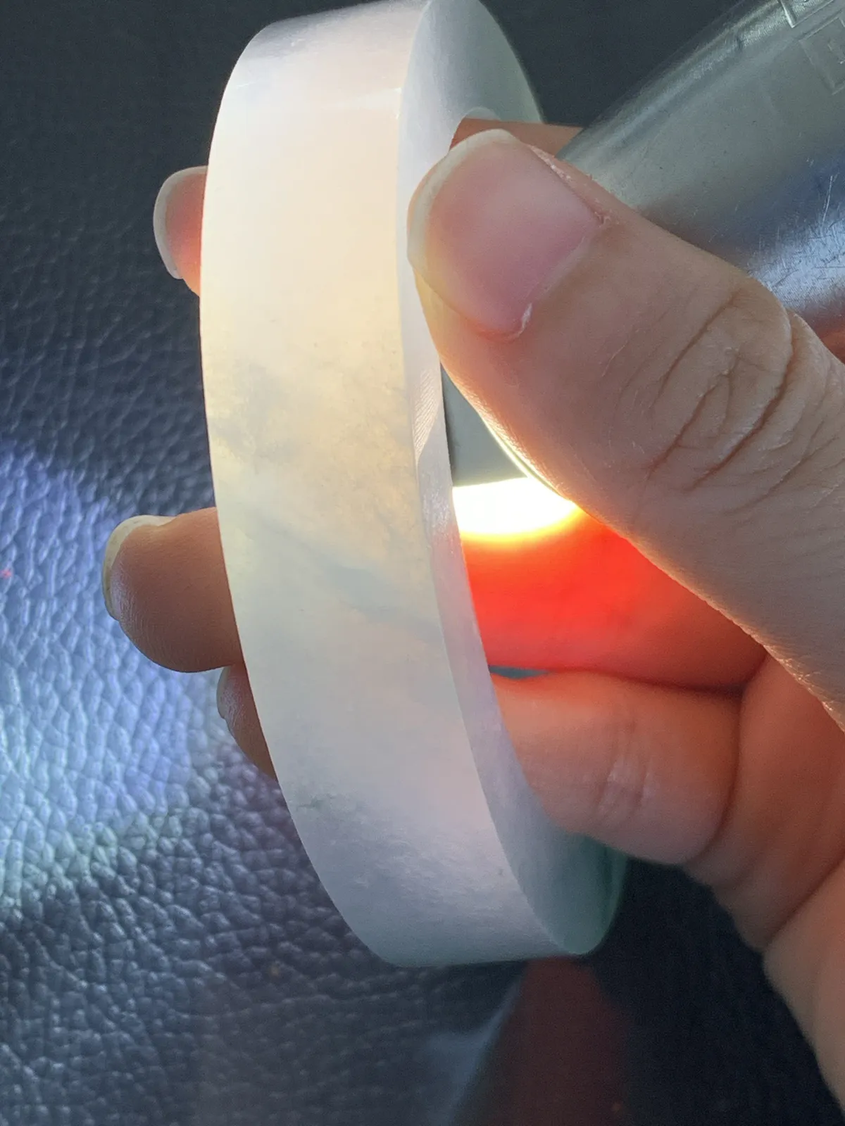 【冰飘花镯胚】