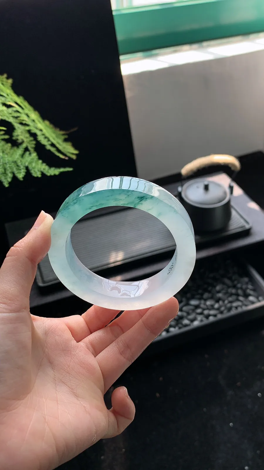 【冰飘花镯胚】