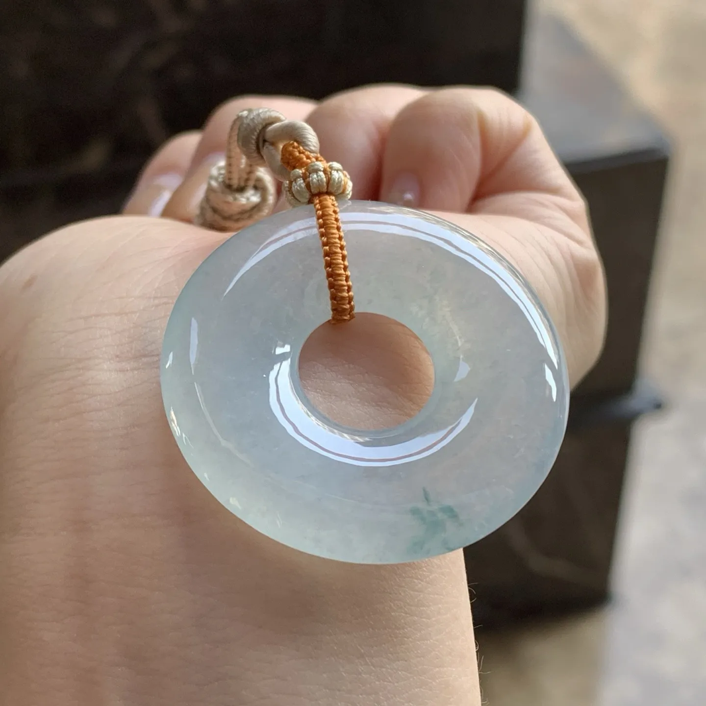 冰平安扣
 佩戴大气 复古