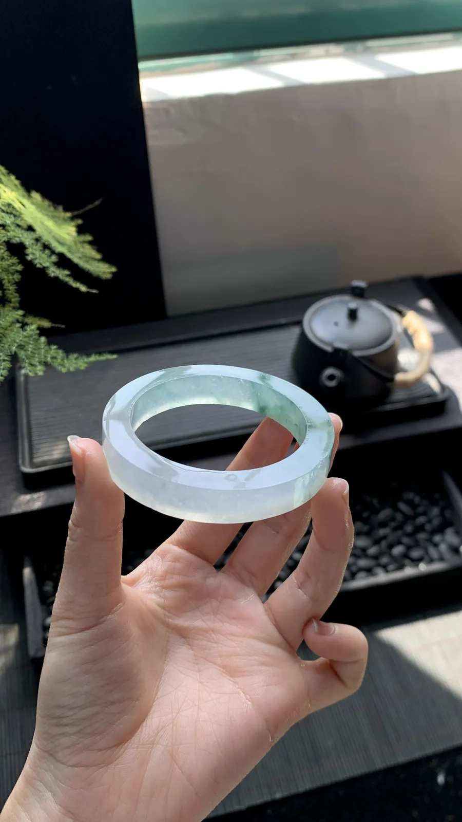 【冰飘花镯胚】