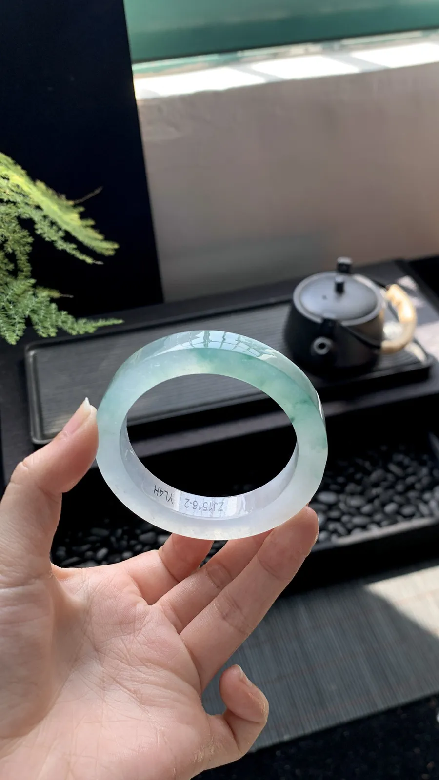 【冰飘花镯胚】